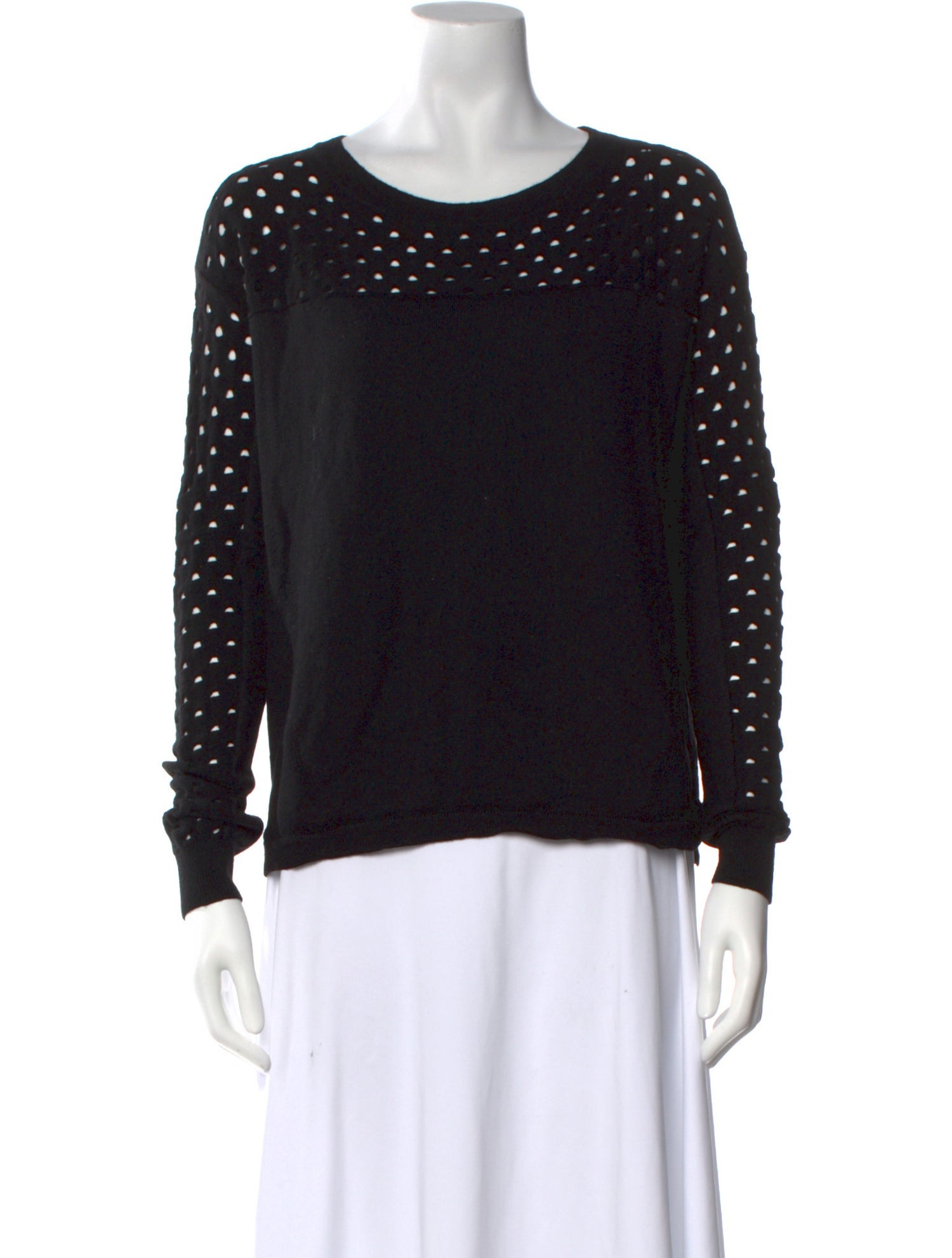 The Kooples Wool Scoop Neck Sweater