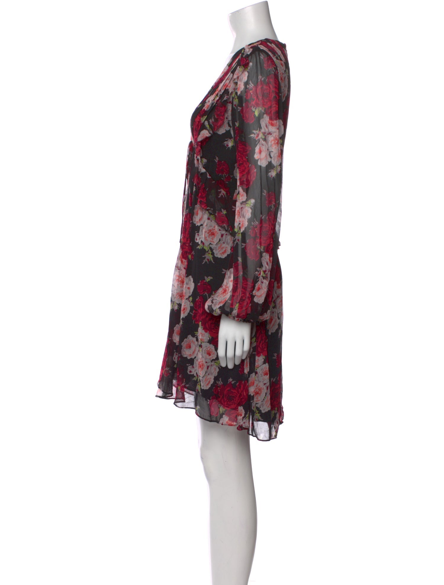 The Kooples Floral Print Mini Dress