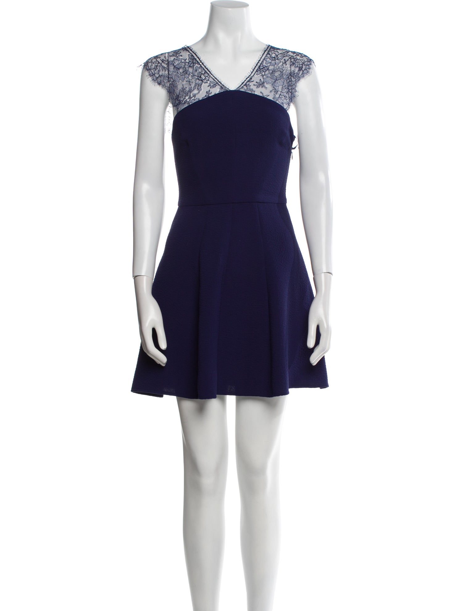 The Kooples V-Neck Mini Dress