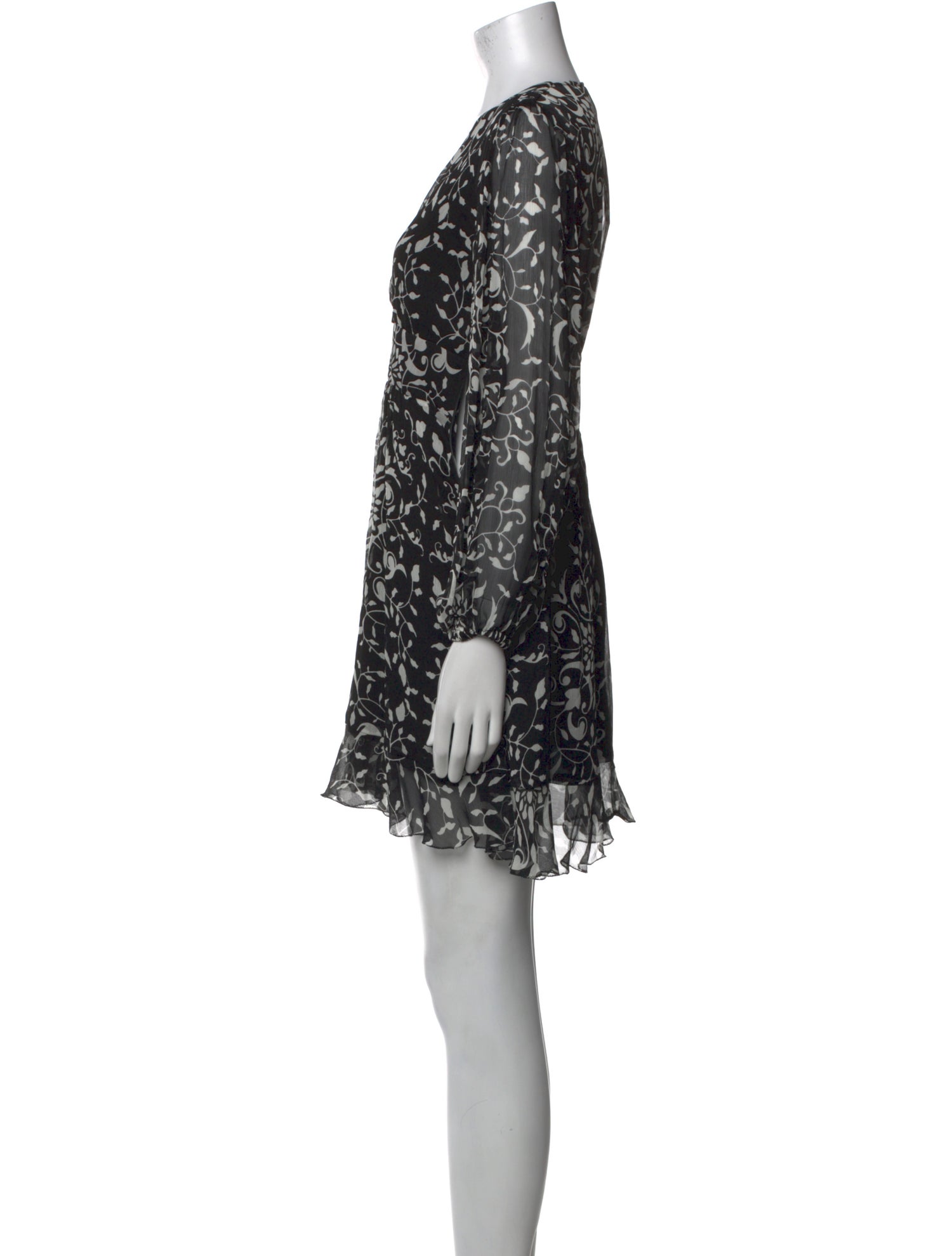 The Kooples Printed Mini Dress