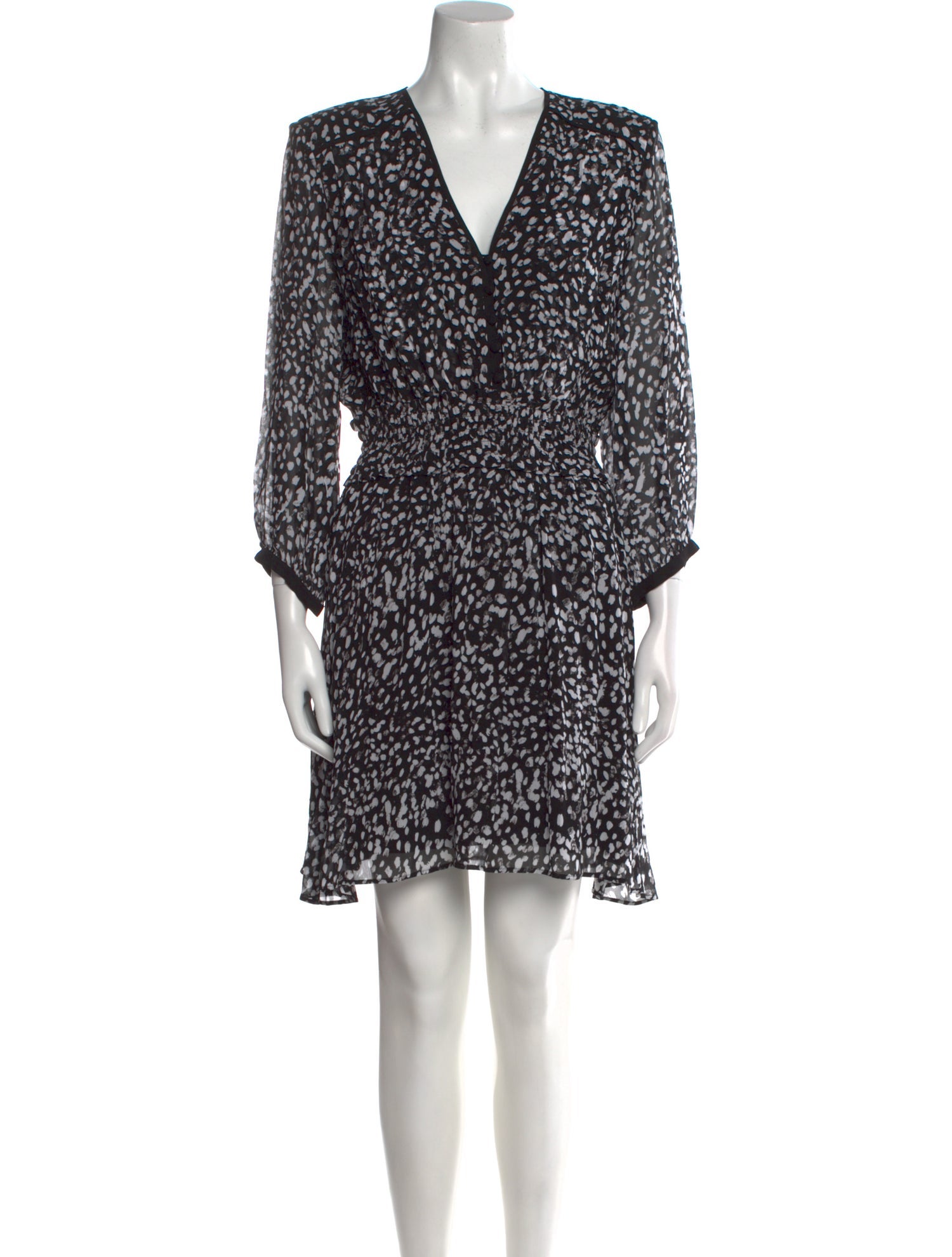 The Kooples Printed Mini Dress