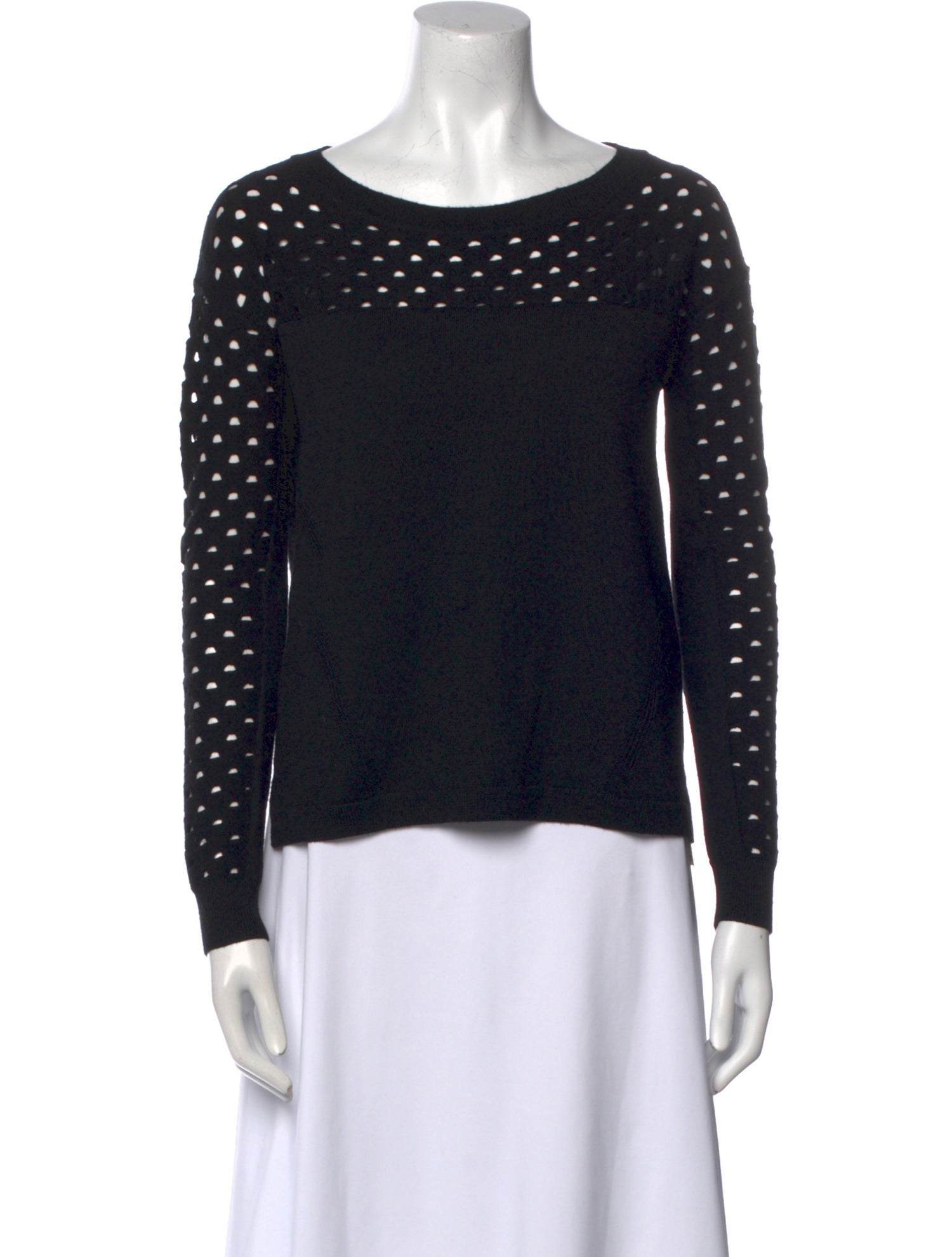 The Kooples Wool Scoop Neck Sweater