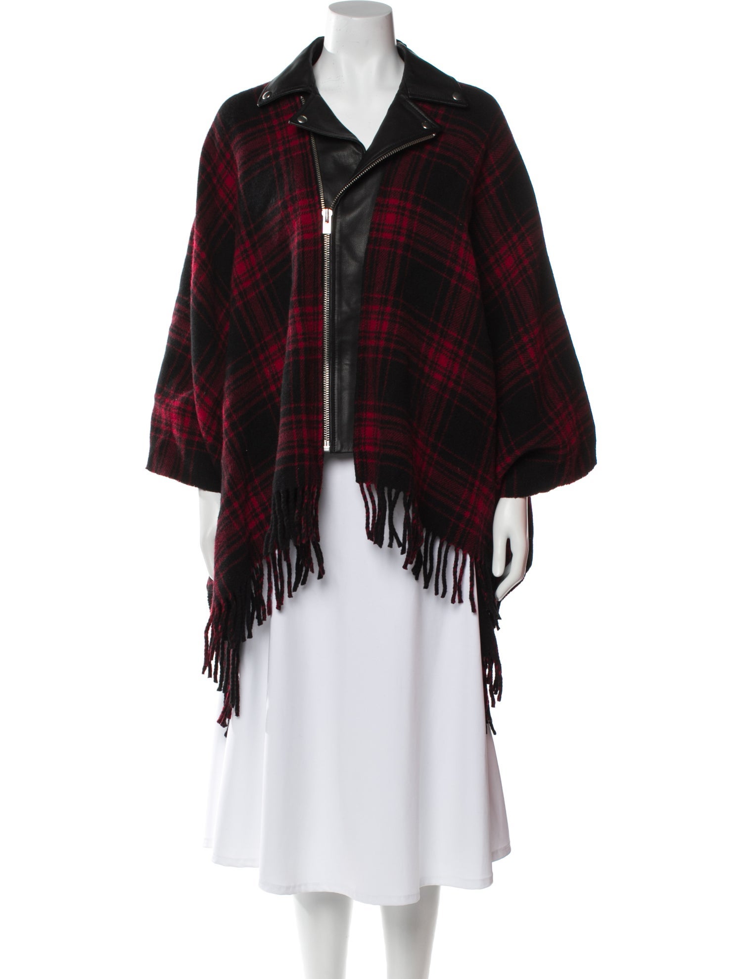 The Kooples Wool Plaid Print Jacket