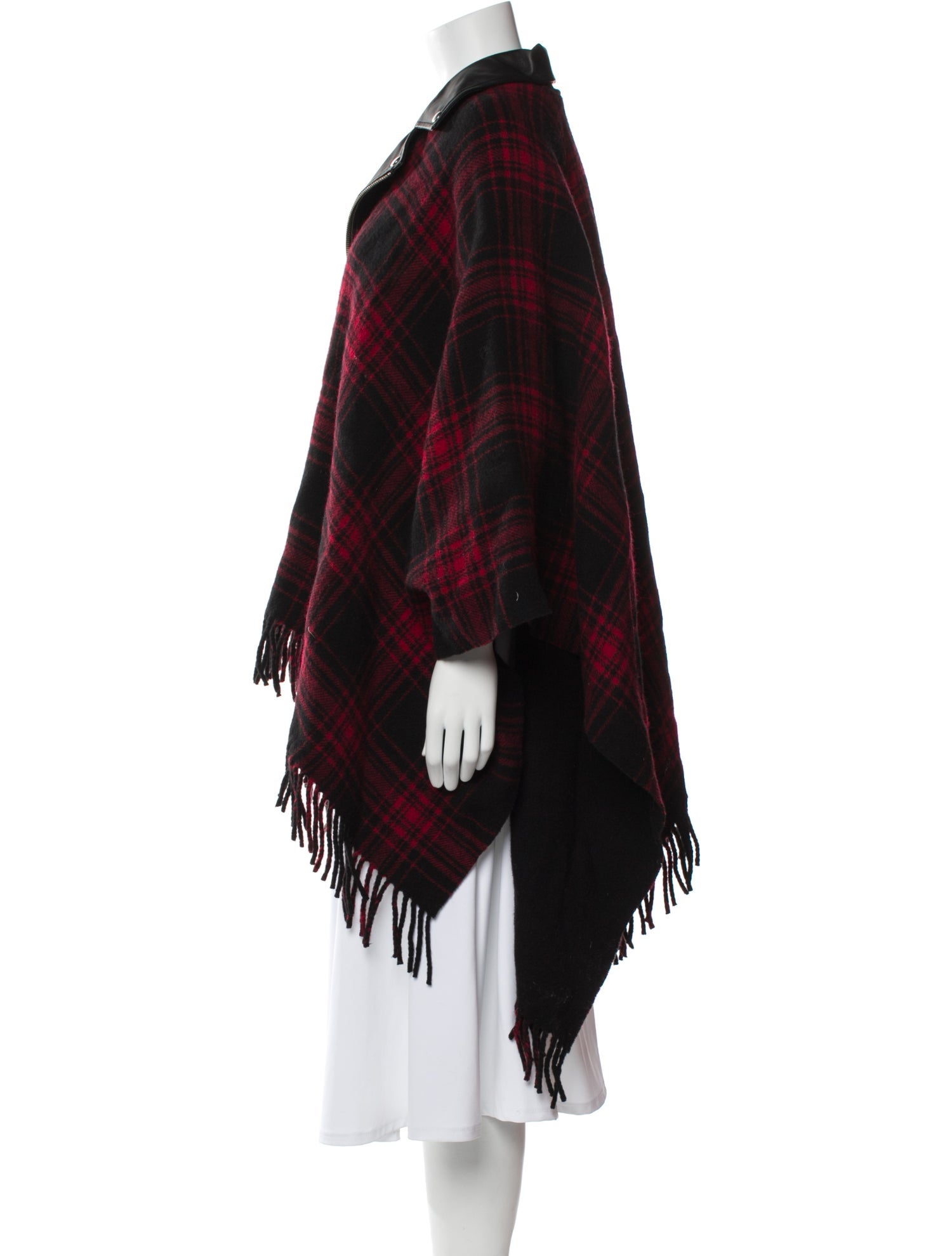 The Kooples Wool Plaid Print Jacket