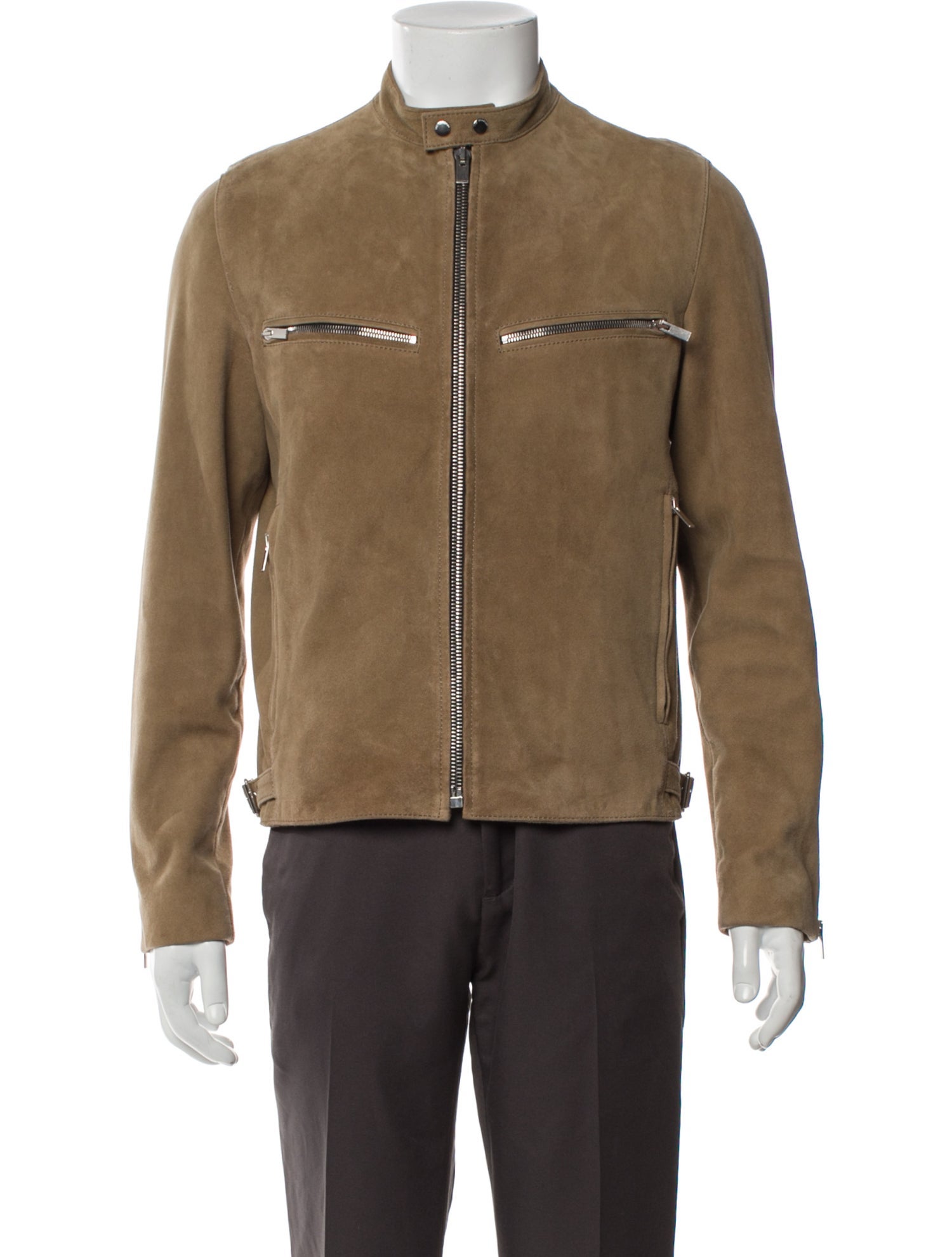 The Kooples Goat Leather Jacket