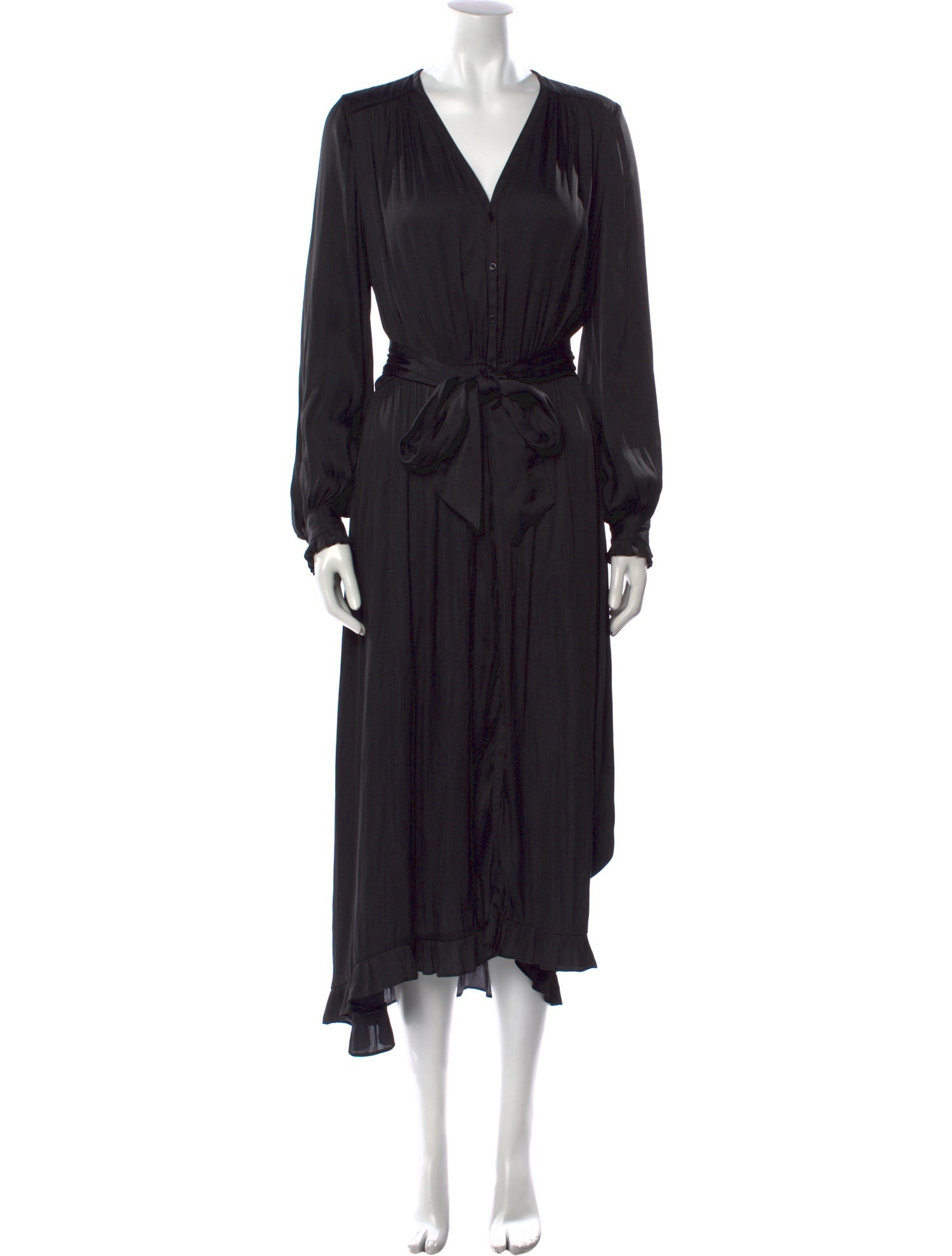 The Kooples V-Neck Long Dress