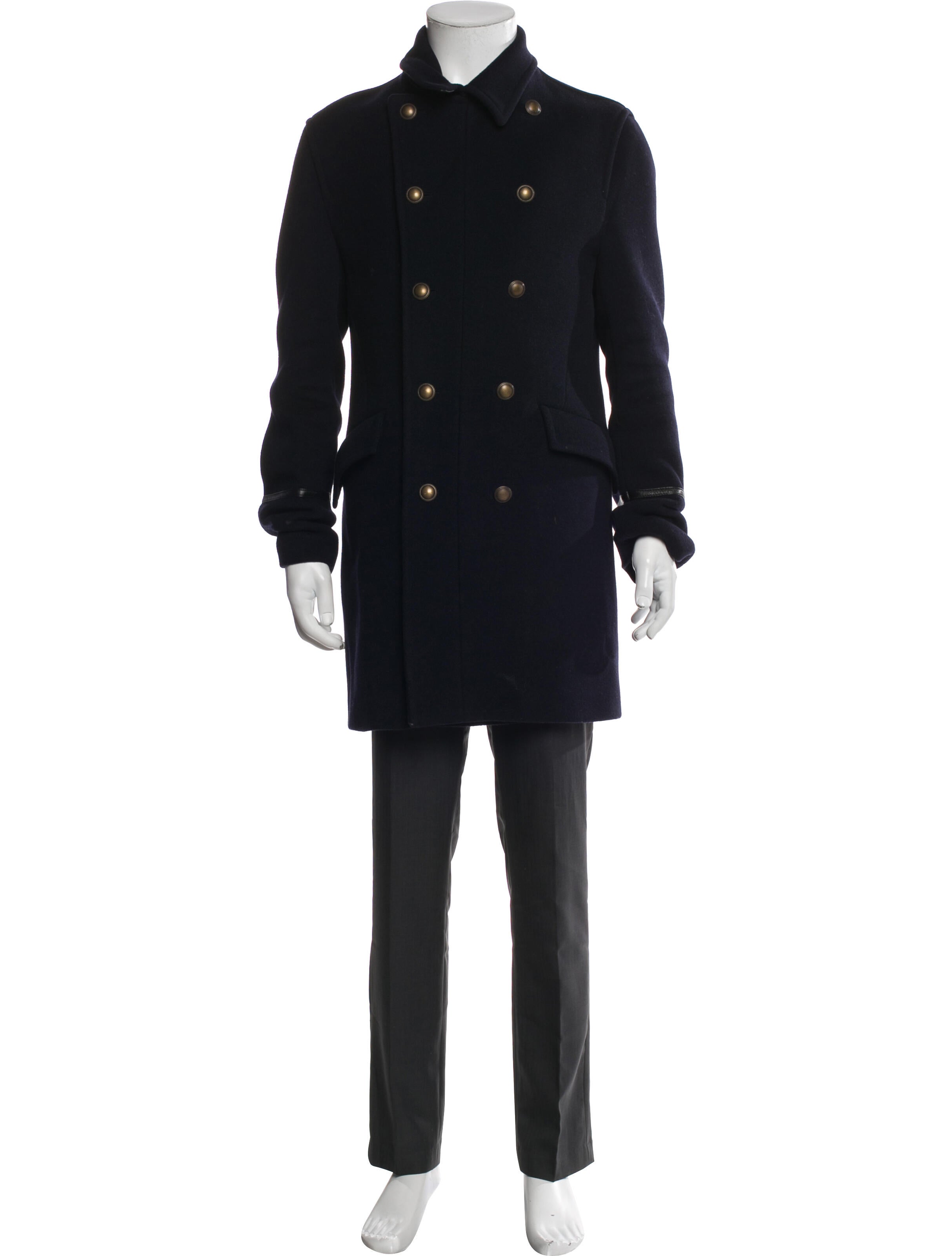 The Kooples Wool Trench Coat