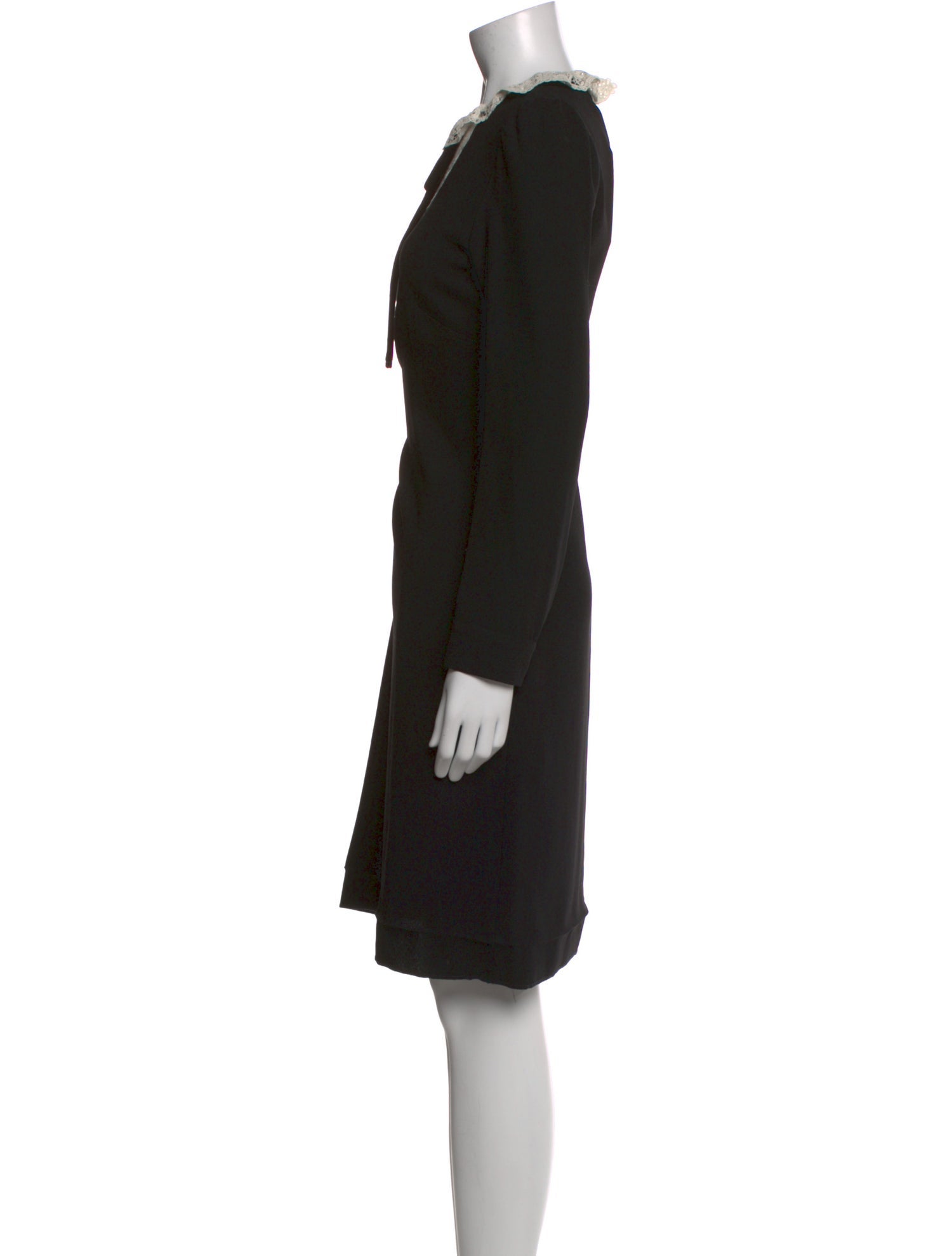 The Kooples V-Neck Knee-Length Dress