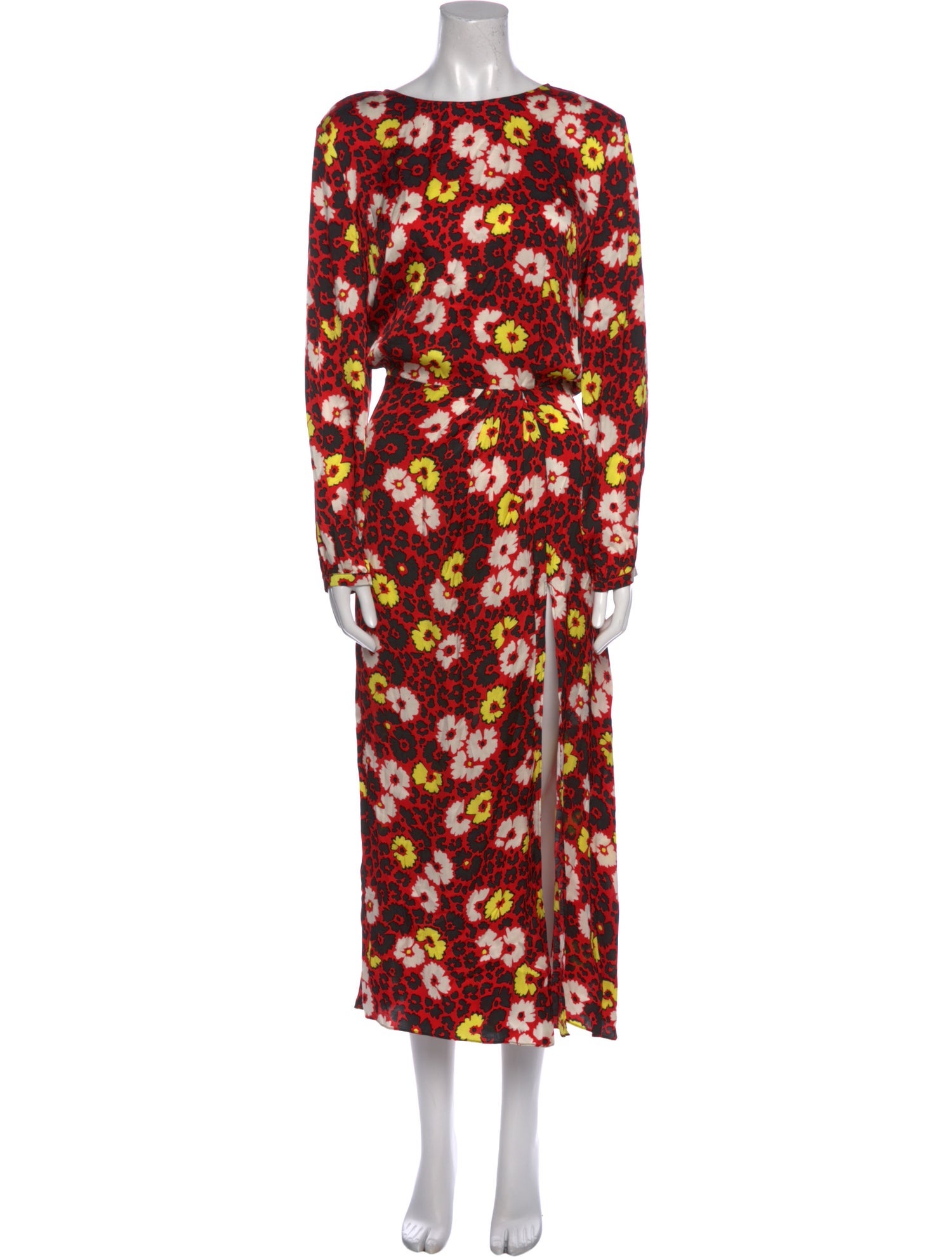 The Kooples Floral Print Long Dress w/ Tags