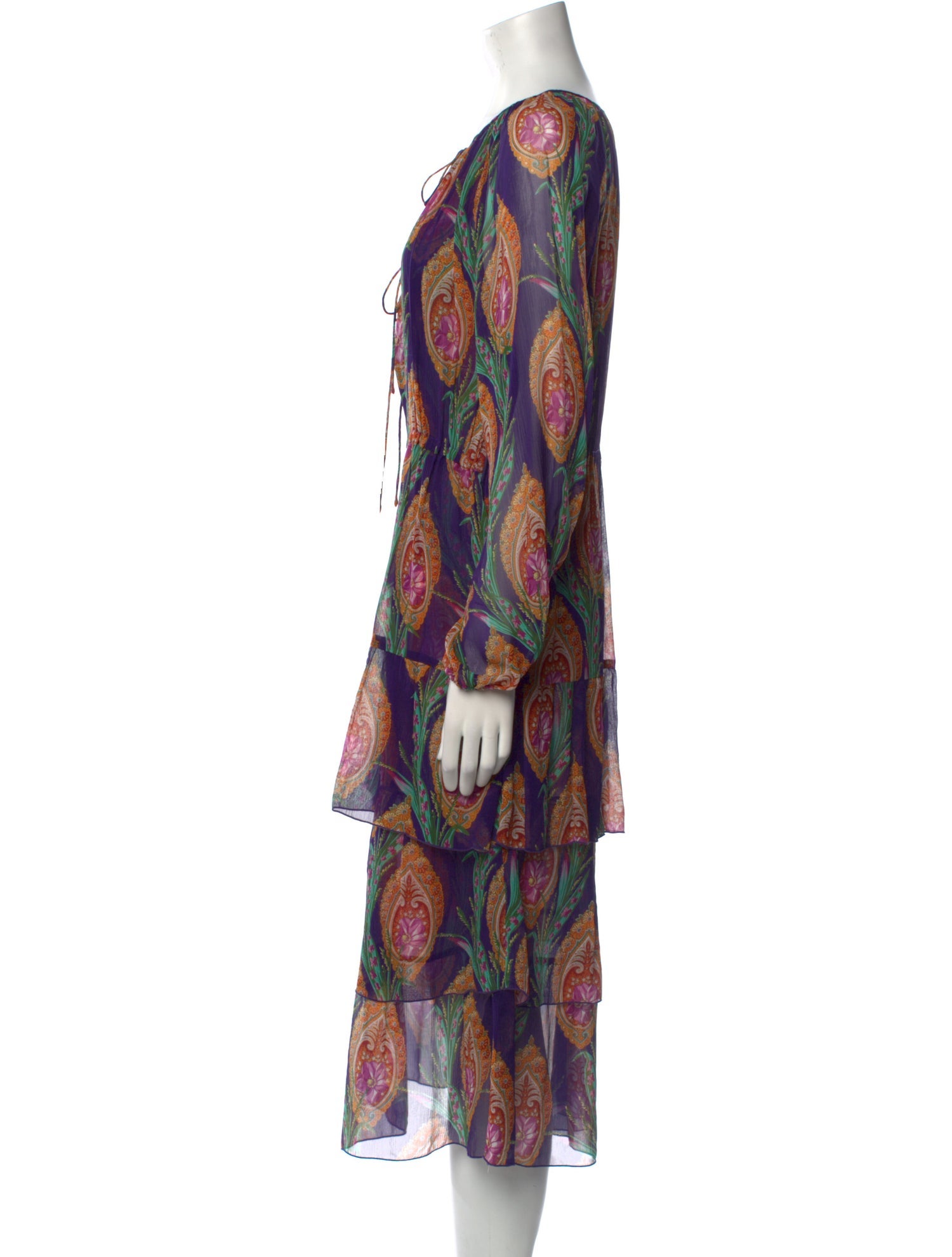 The Kooples Silk Knee-Length Dress