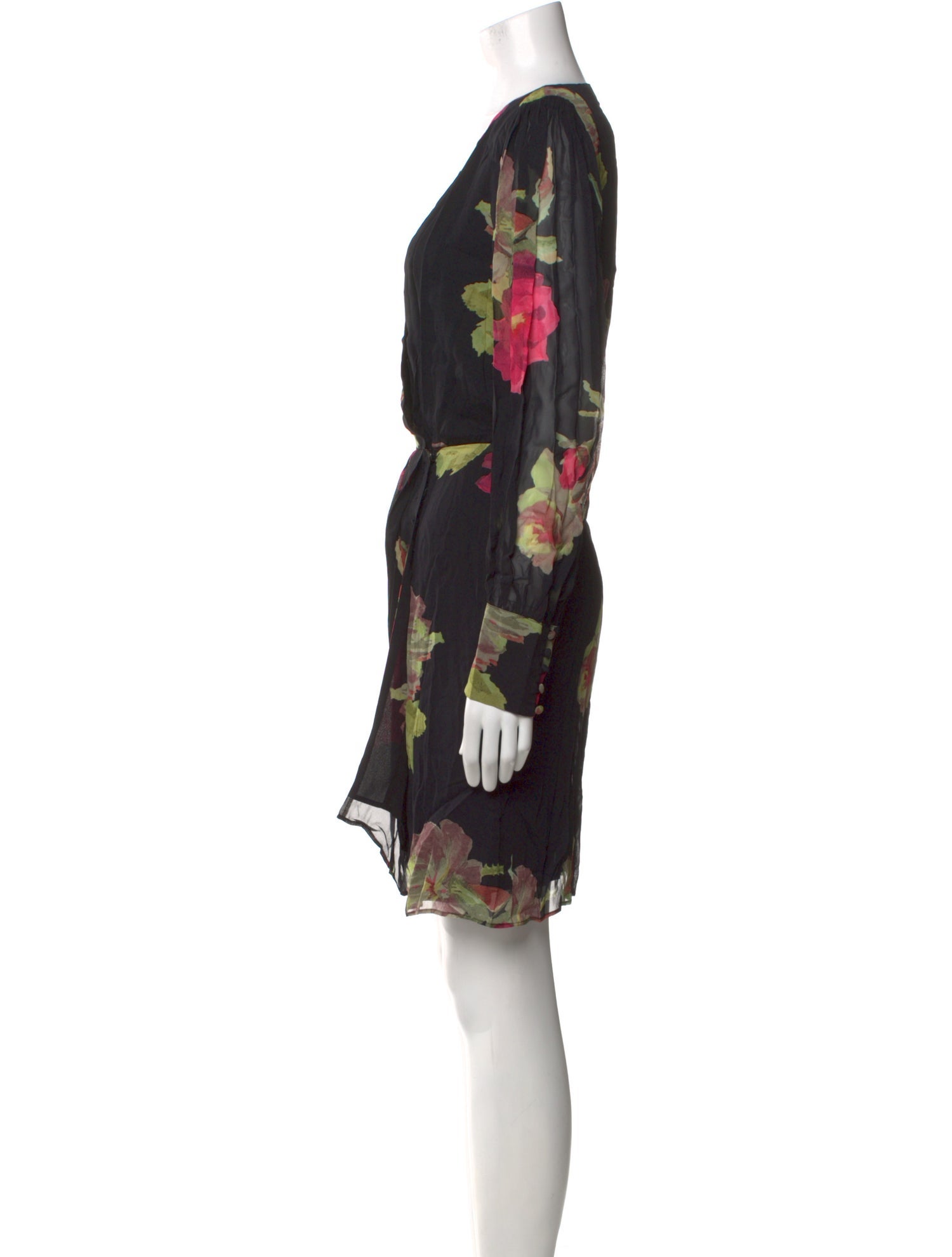 The Kooples Floral Print Knee-Length Dress w/ Tags