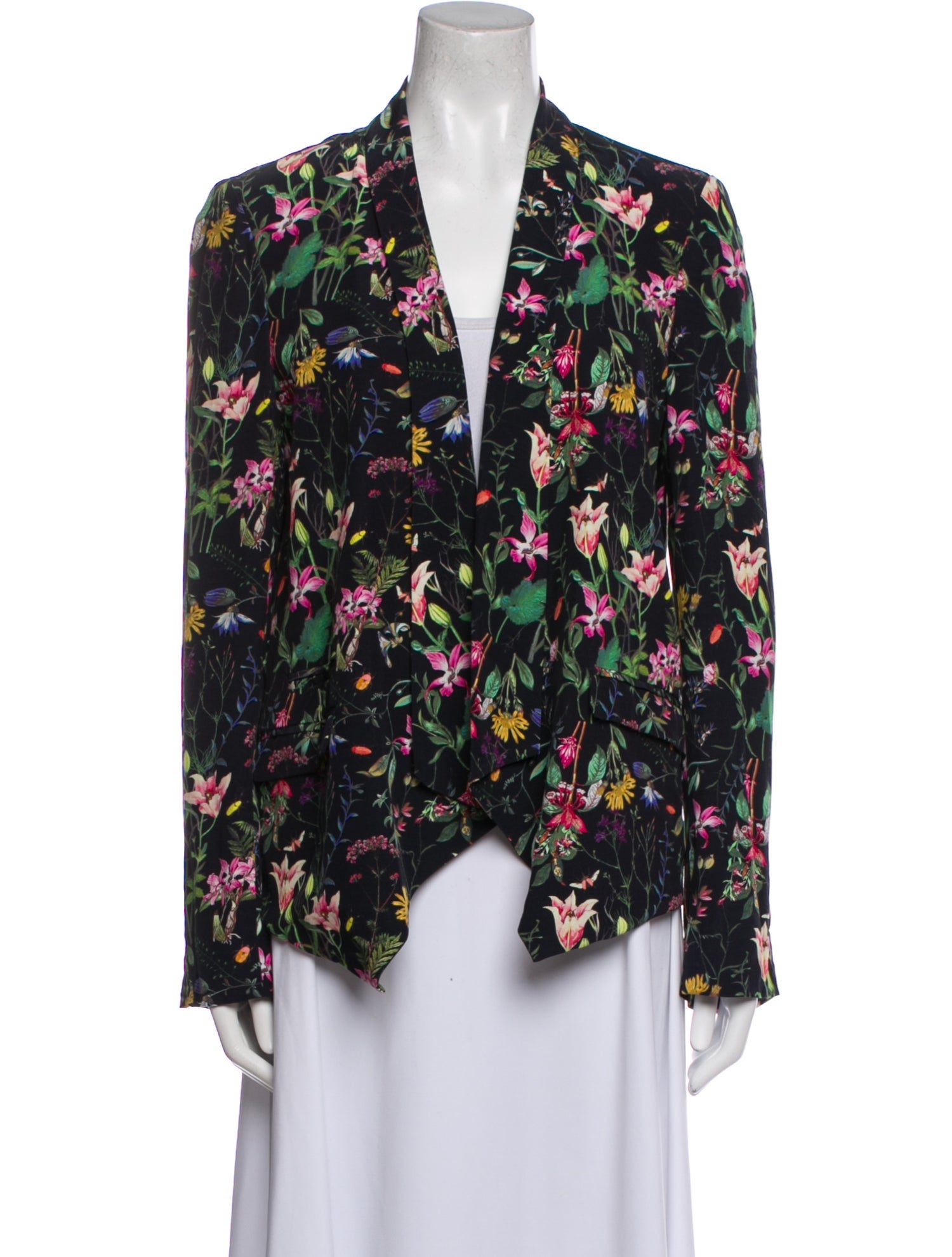 The Kooples Floral Print Blazer