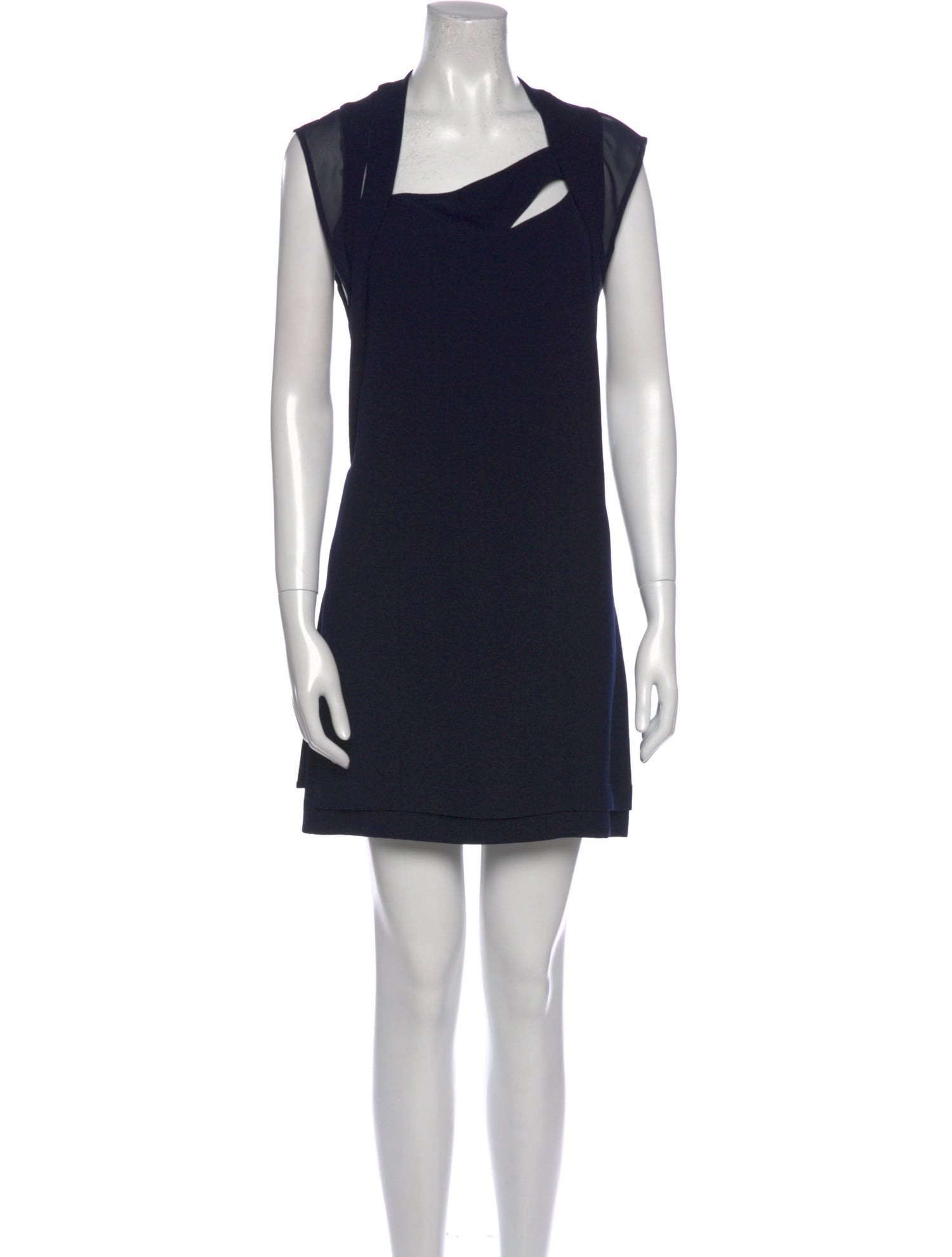 The Kooples Square Neckline Mini Dress