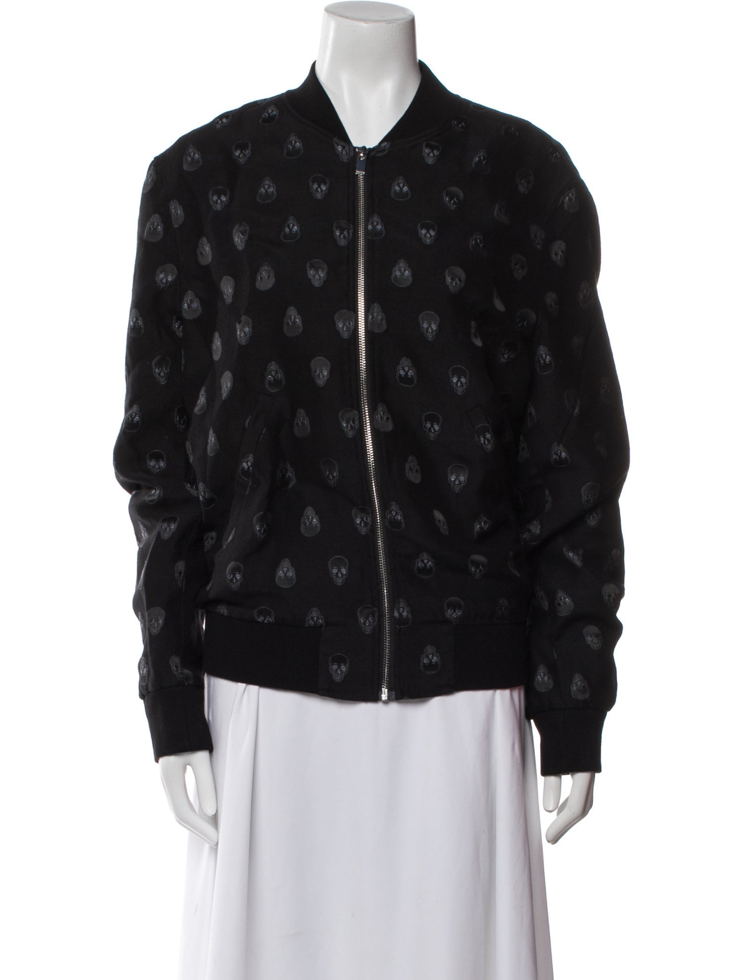 The Kooples Printed Bomber Jacket