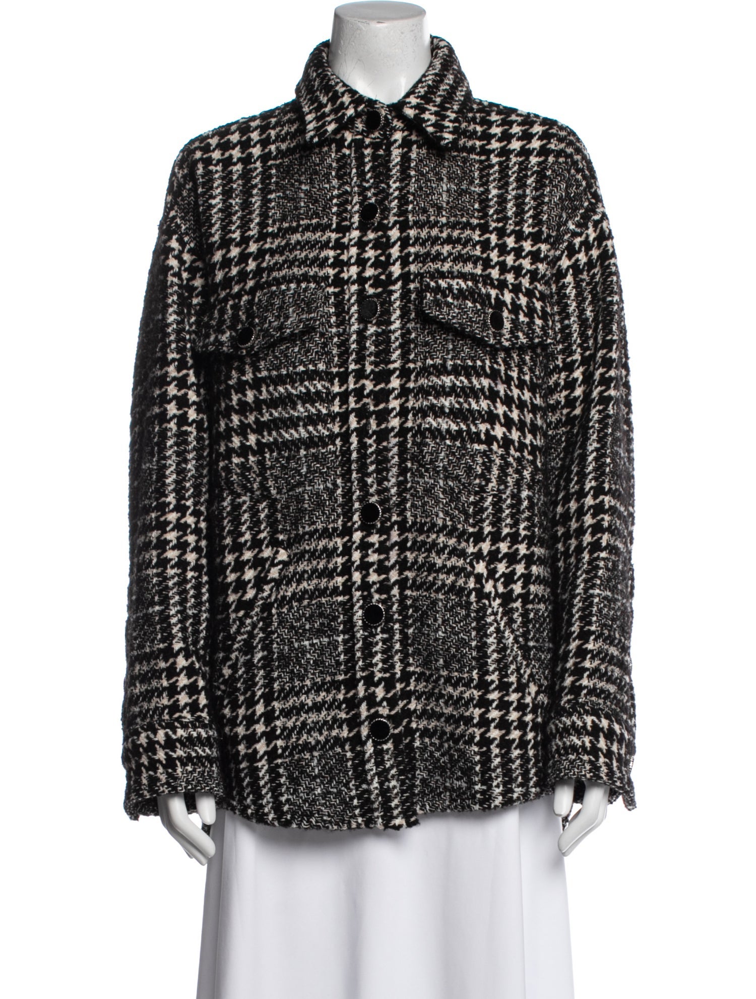 The Kooples Plaid Print Jacket