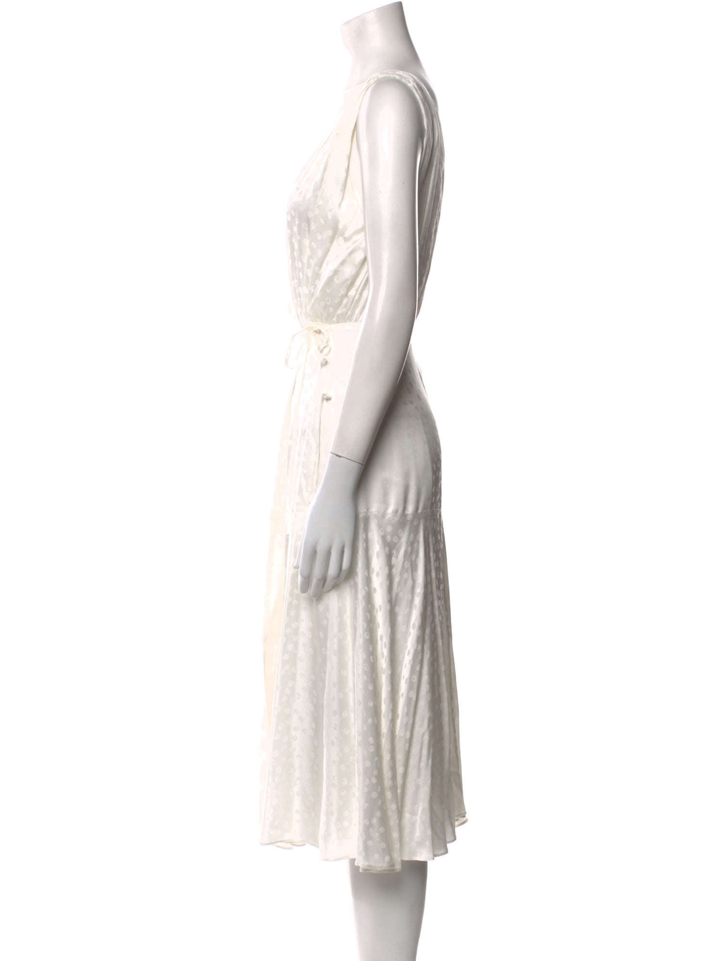 The Kooples V-Neck Midi Length Dress