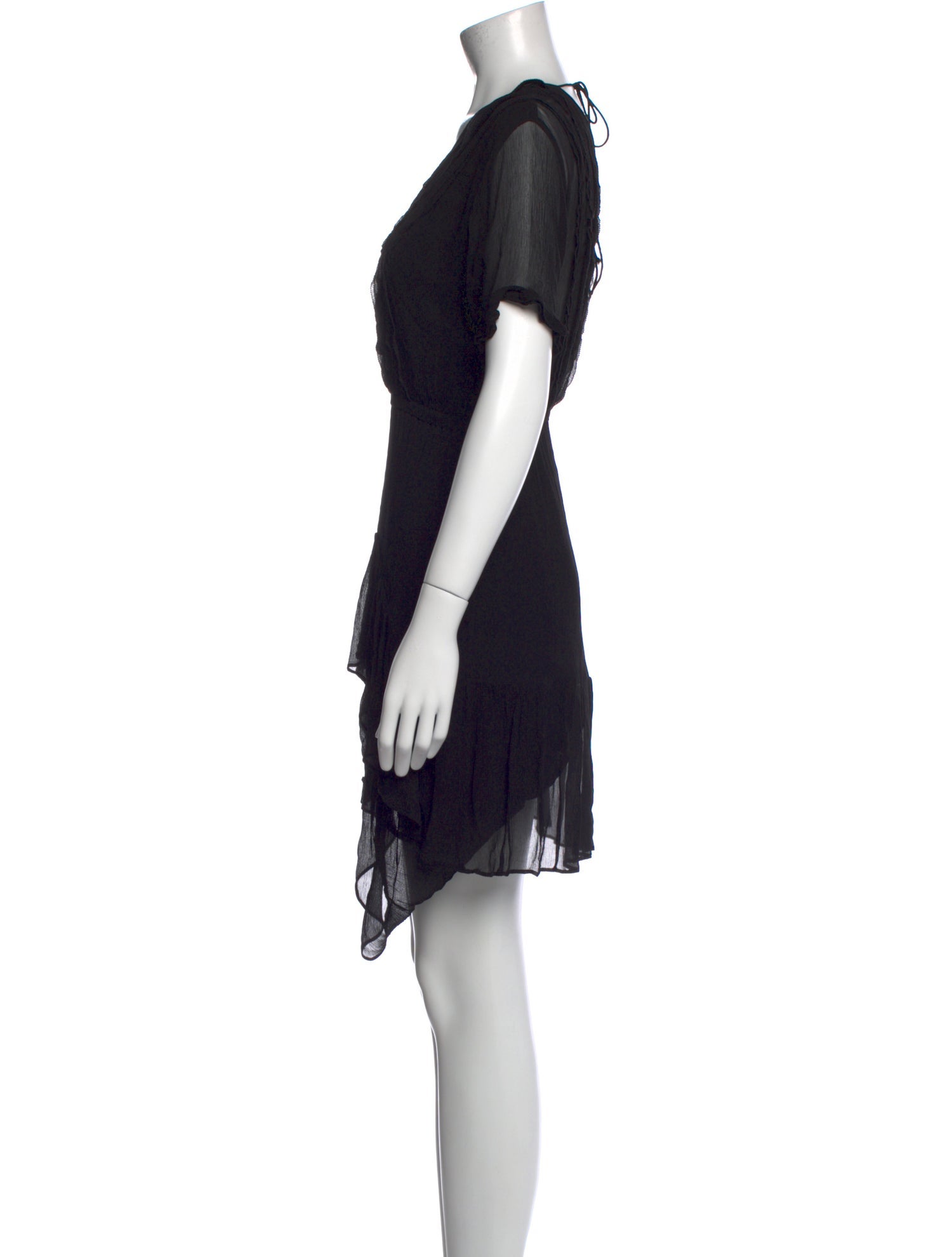The Kooples V-Neck Knee-Length Dress