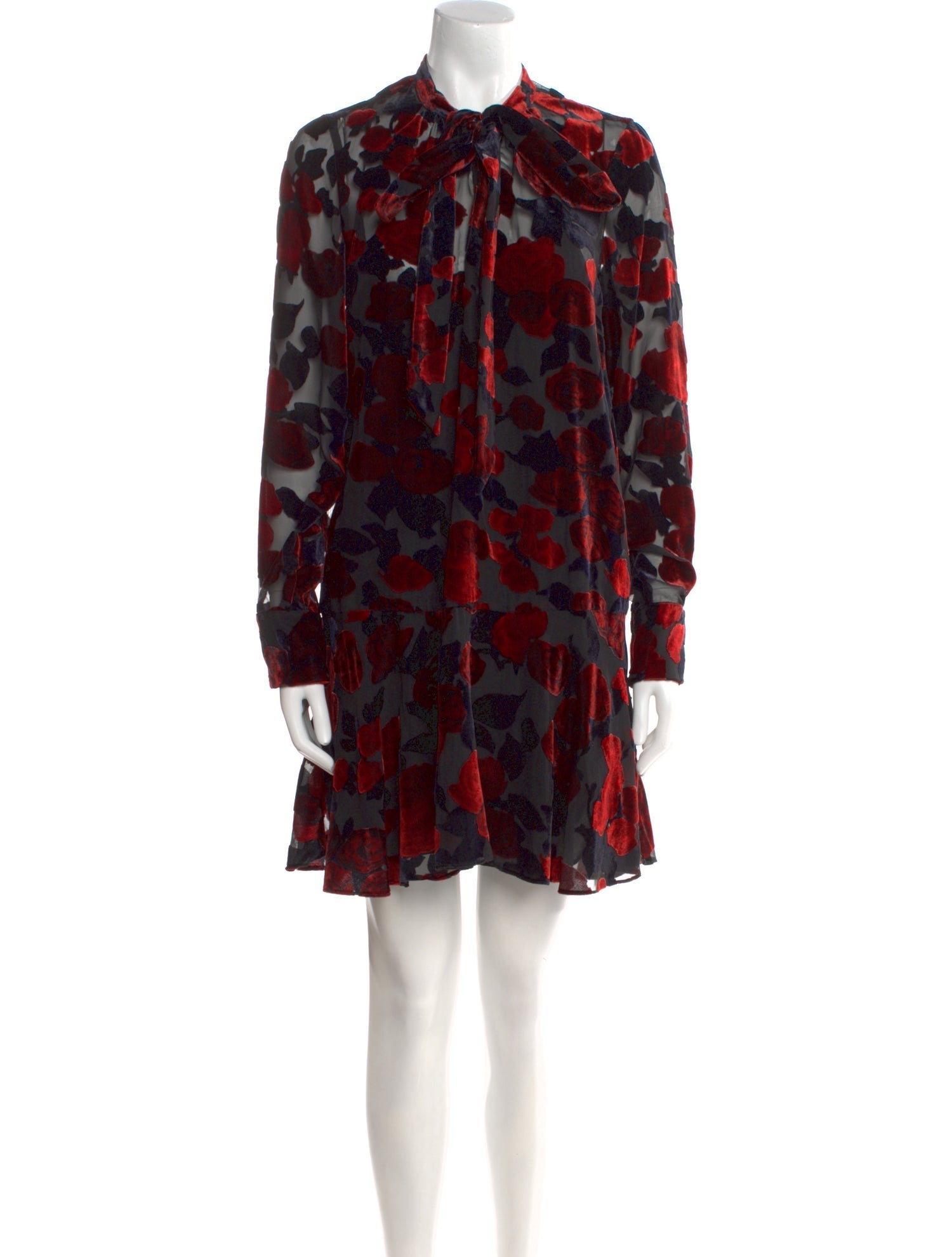 The Kooples Floral Print Mini Dress