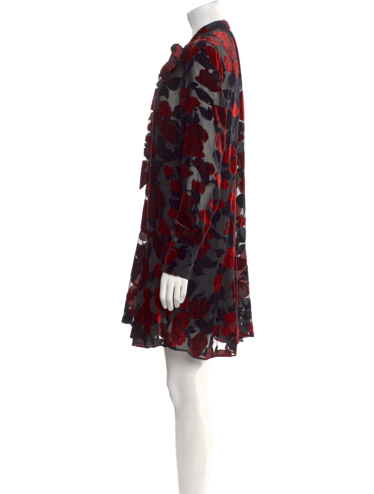 The Kooples Floral Print Mini Dress