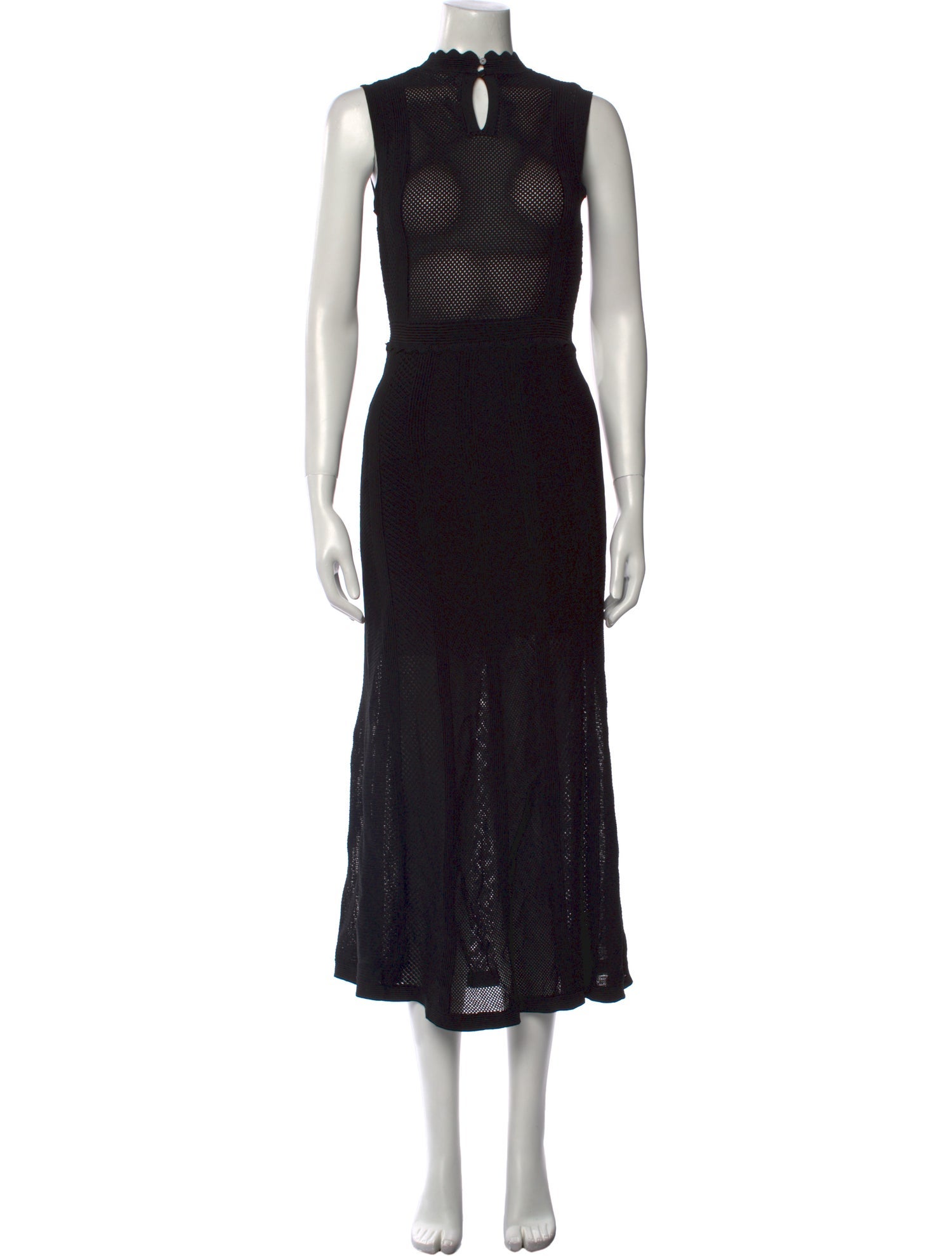 The Kooples Mock Neck Long Dress