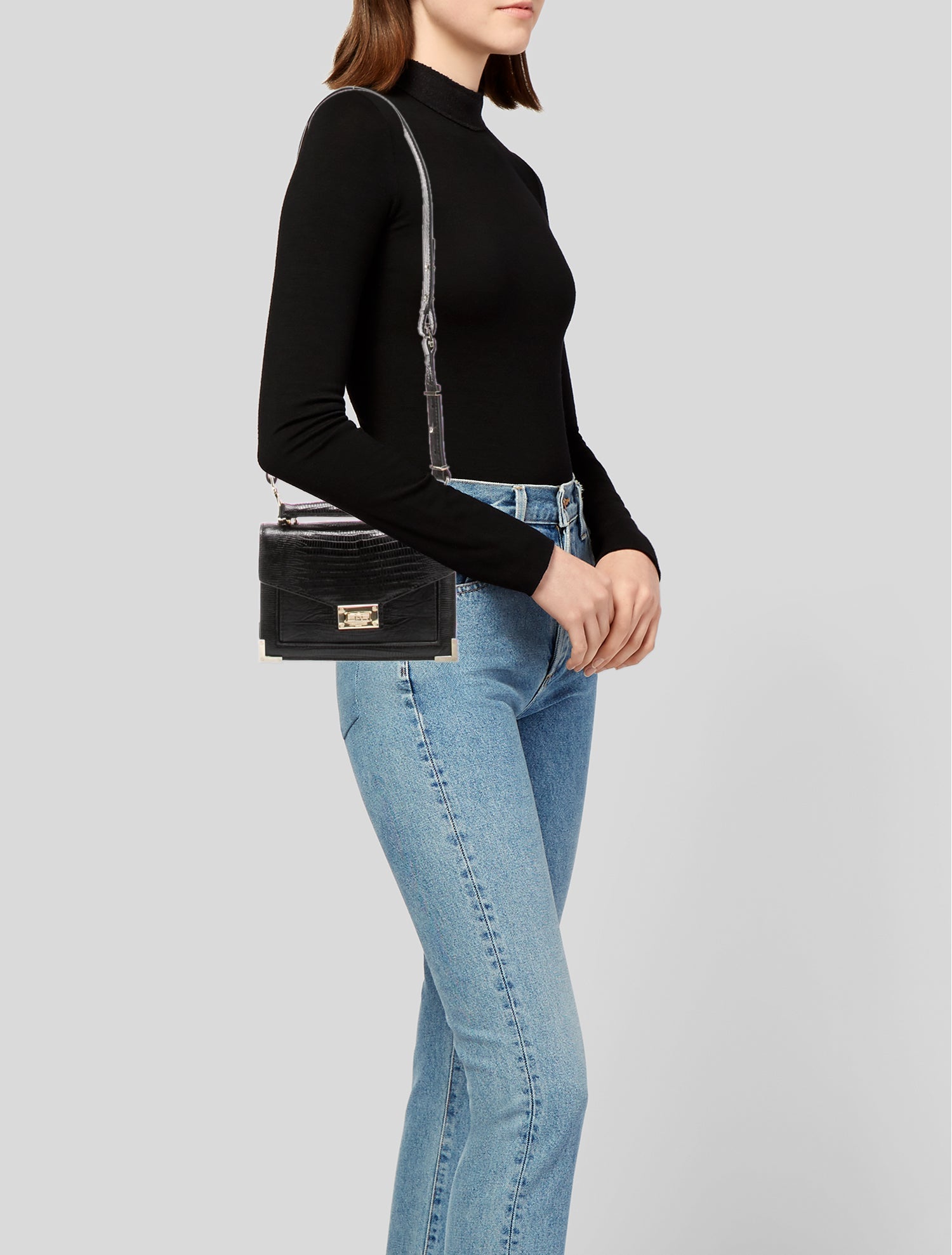 The Kooples Leather Crossbody Bag