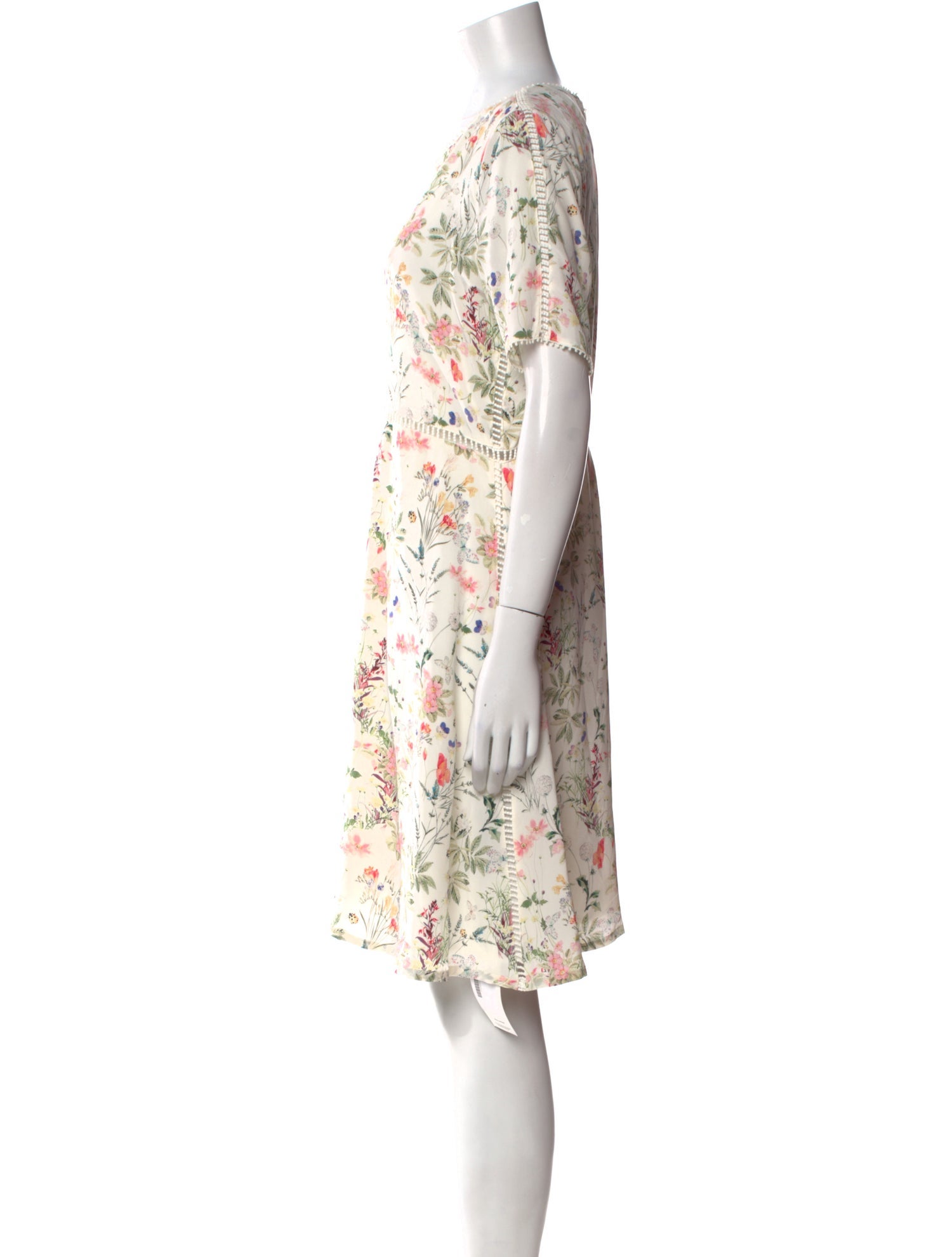 The Kooples Silk Midi Length Dress