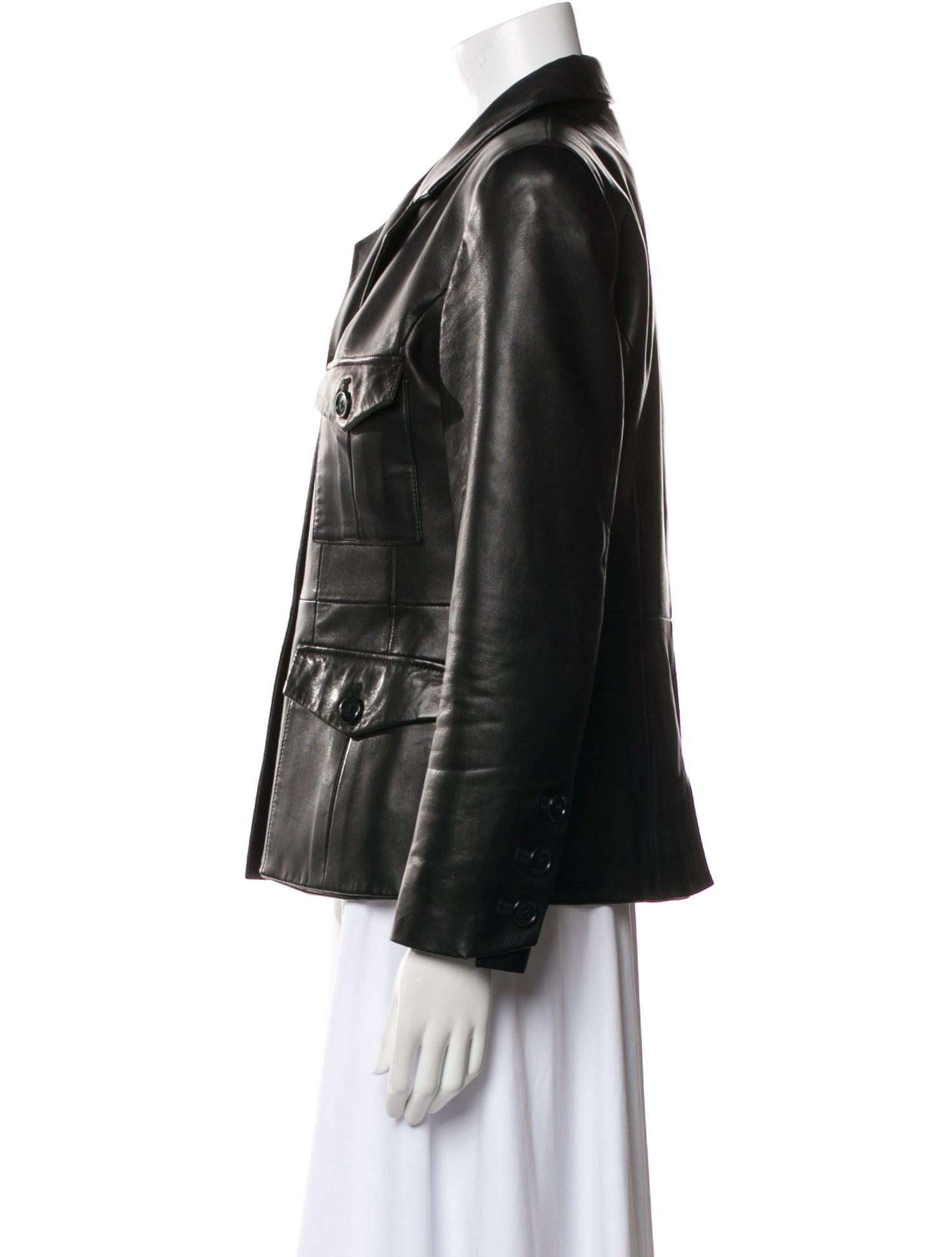 The Kooples Lambskin Blazer