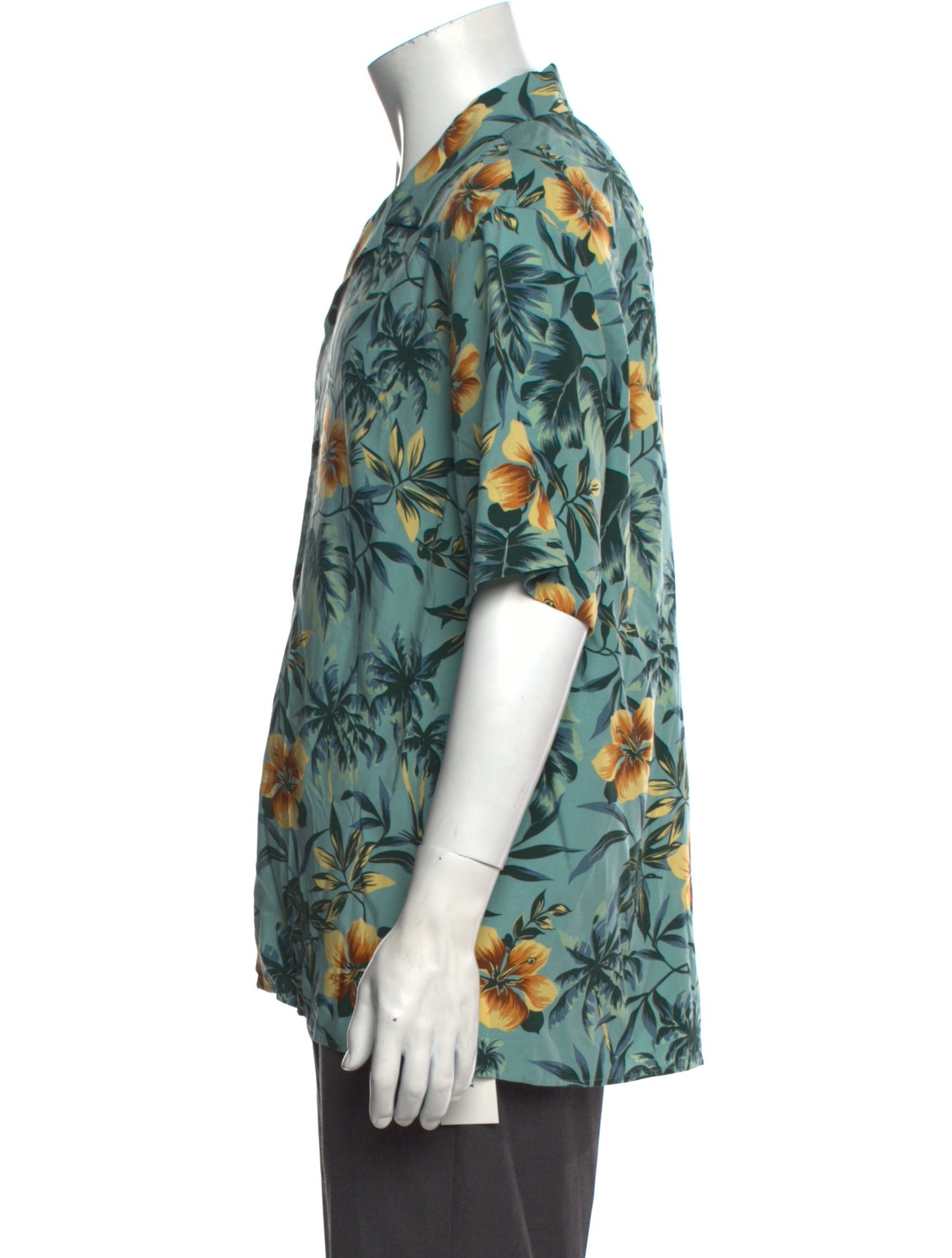 The Kooples Floral Print Short Sleeve Shirt w/ Tags