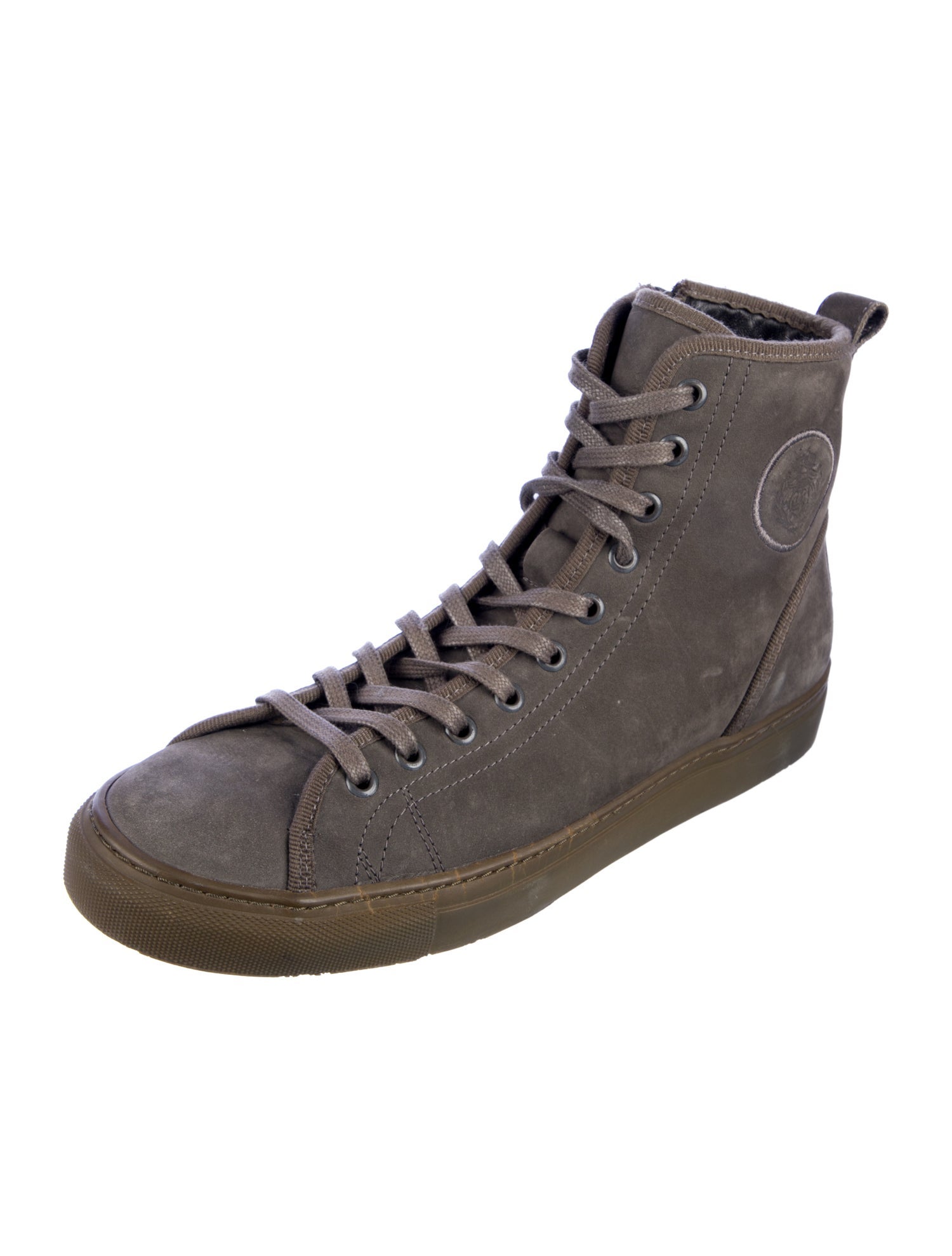 The Kooples Suede Lace-Up Boots