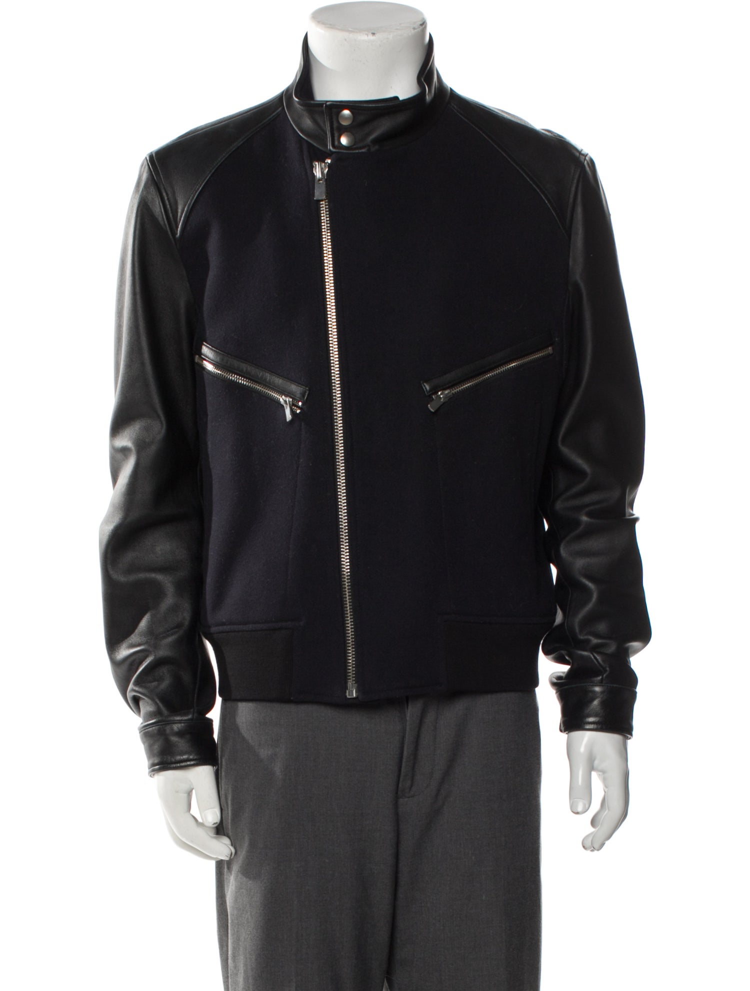 The Kooples Wool Moto Jacket