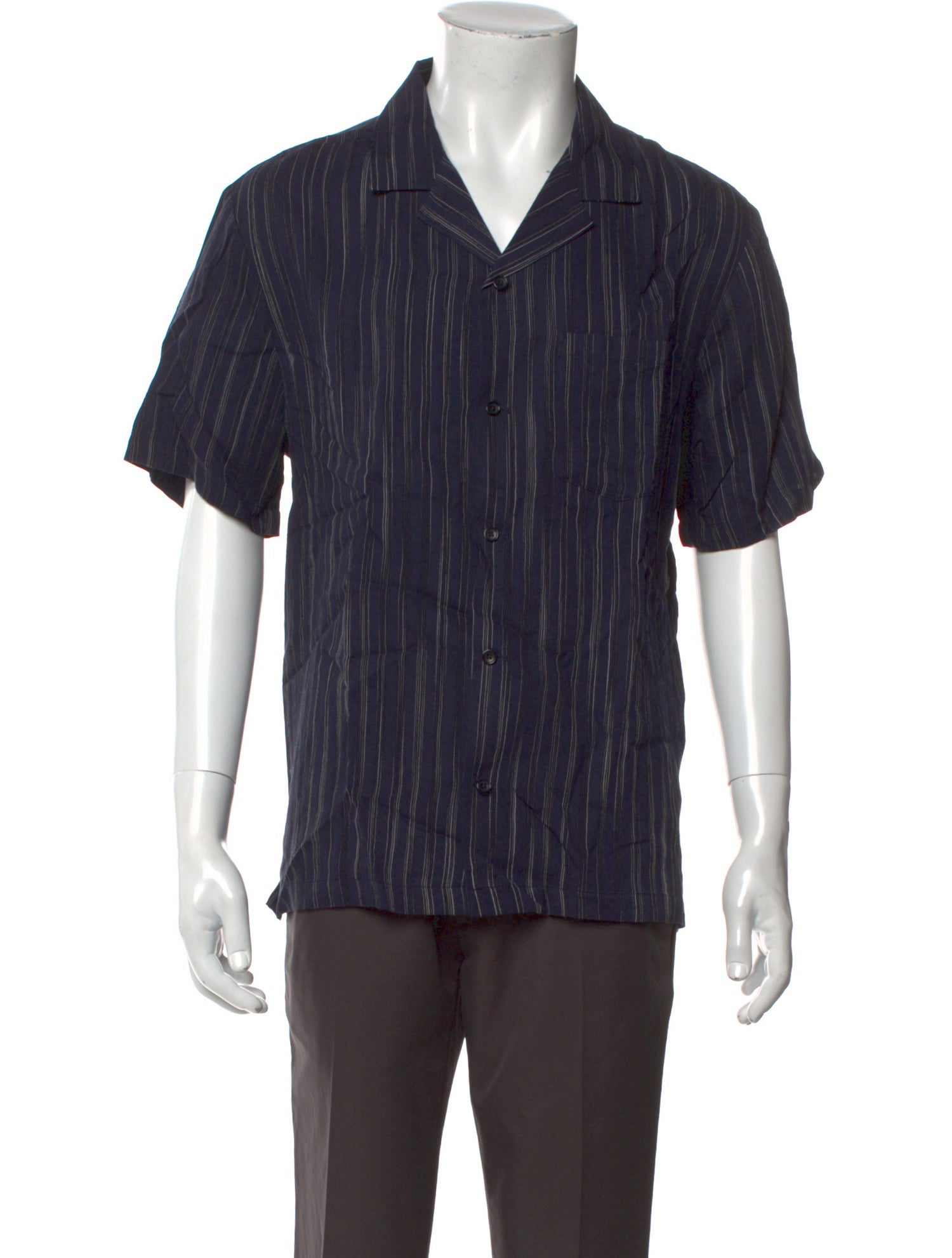 The Kooples Striped Short Sleeve Shirt