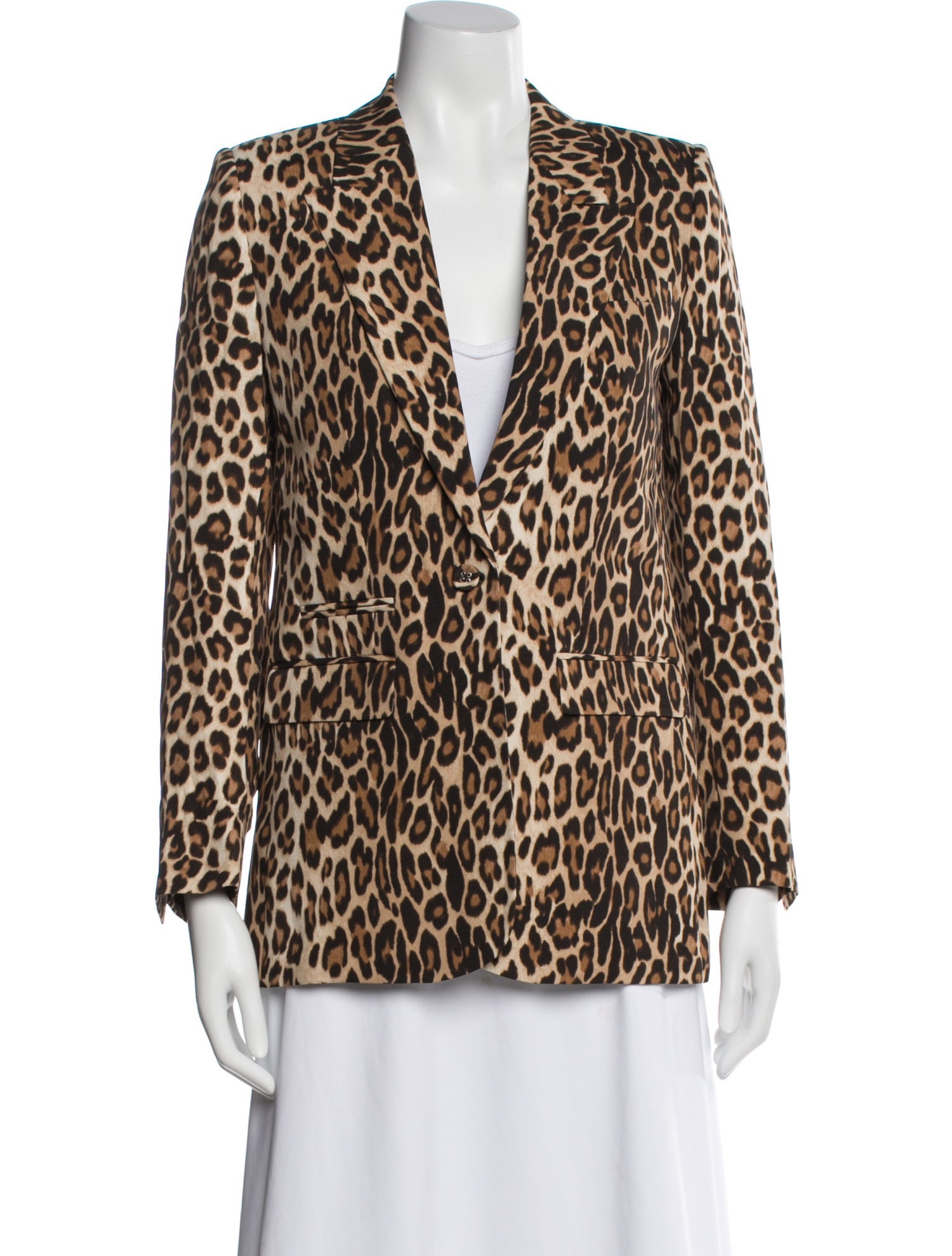 The Kooples Animal Print Blazer