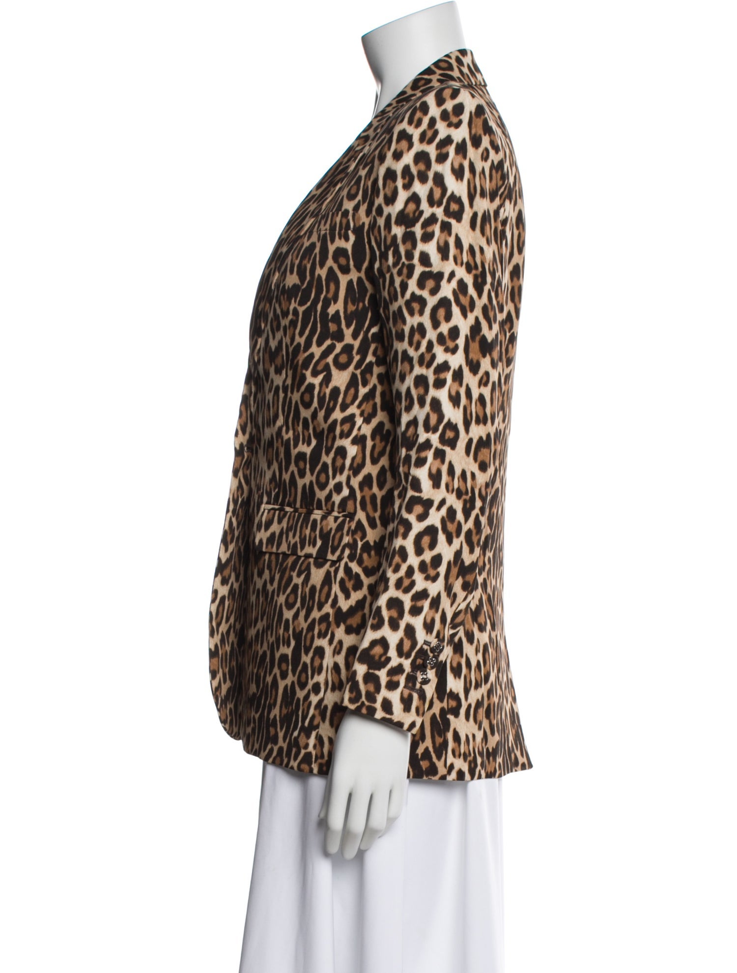 The Kooples Animal Print Blazer