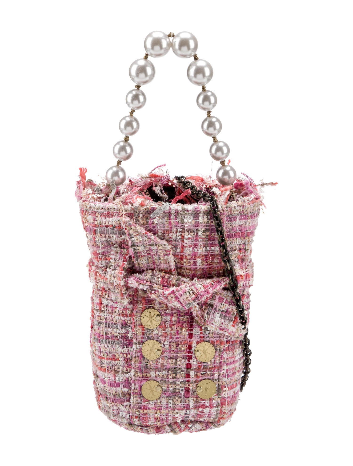 Kooreloo Tweed Top Handle Bag