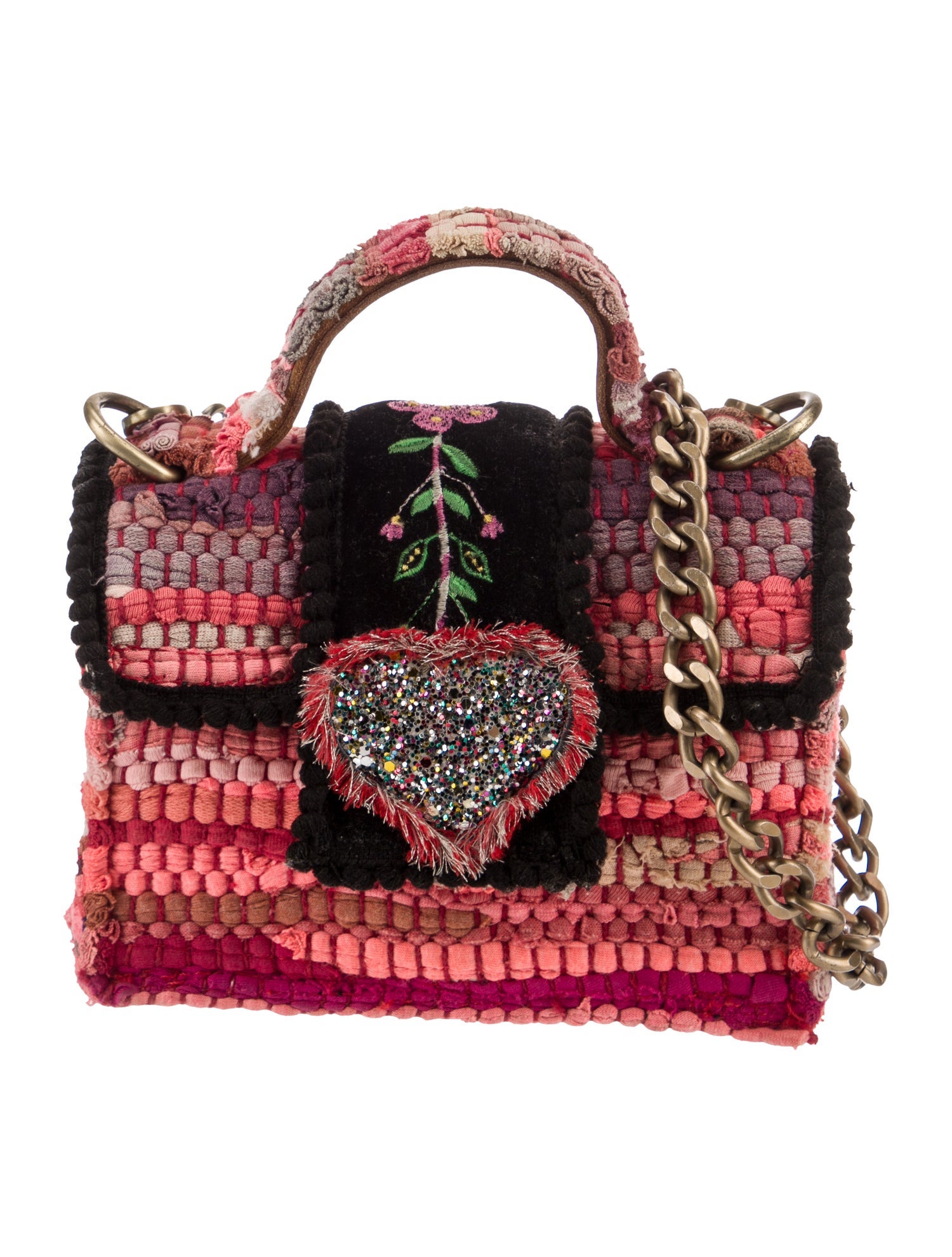 Kooreloo Tweed Top Handle Bag