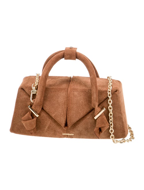 Kooreloo Suede Top Handle Bag