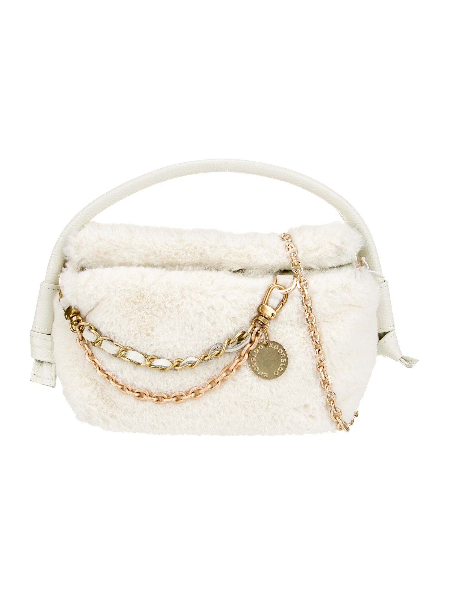 Kooreloo Faux Fur Top Handle Bag