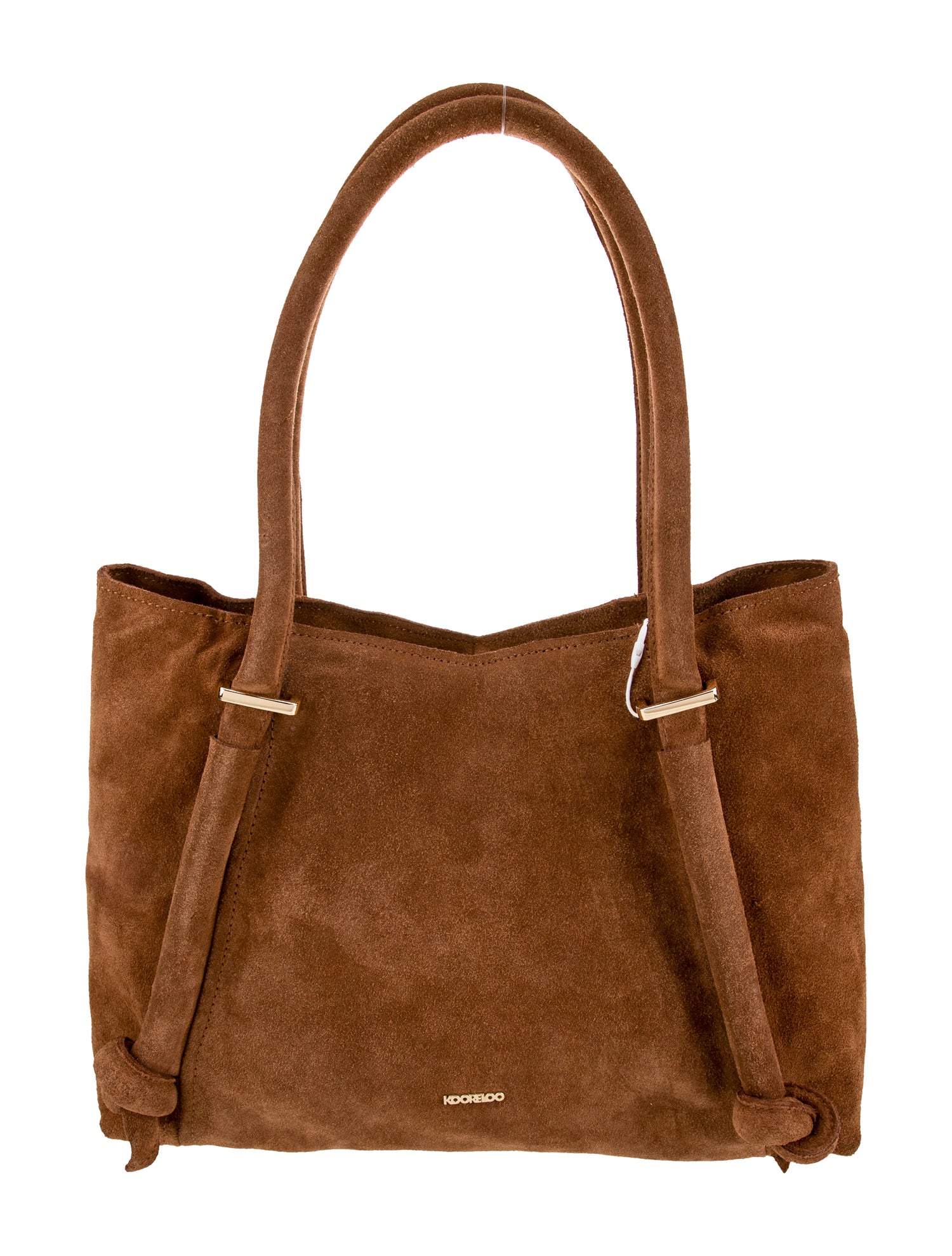Kooreloo Suede Top Handle Bag