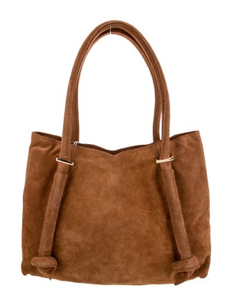 Kooreloo Suede Top Handle Bag