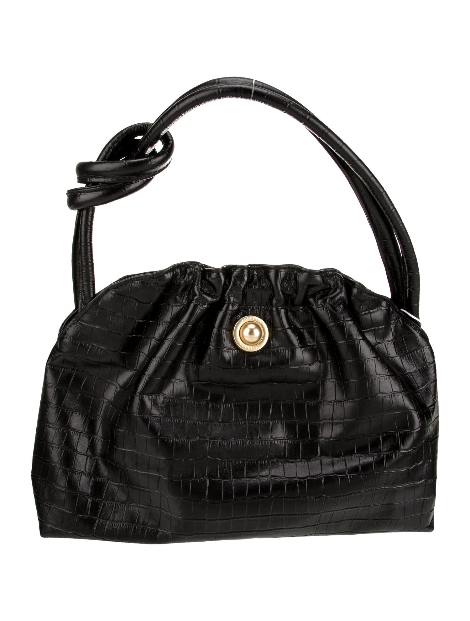 Kooreloo Embossed Leather Shoulder Bag