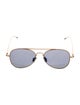 Kopajos Aviator Mirrored Sunglasses
