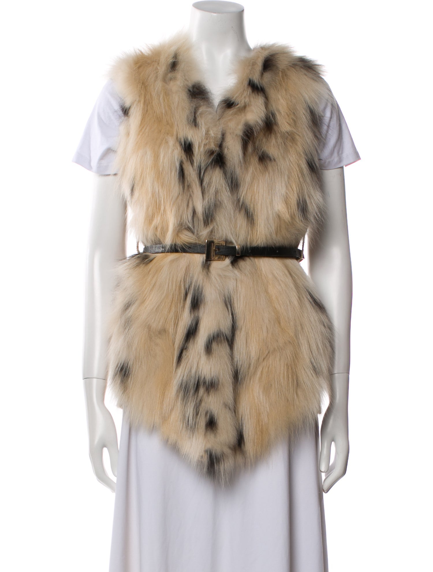 KRIO Wool Animal Print Vest
