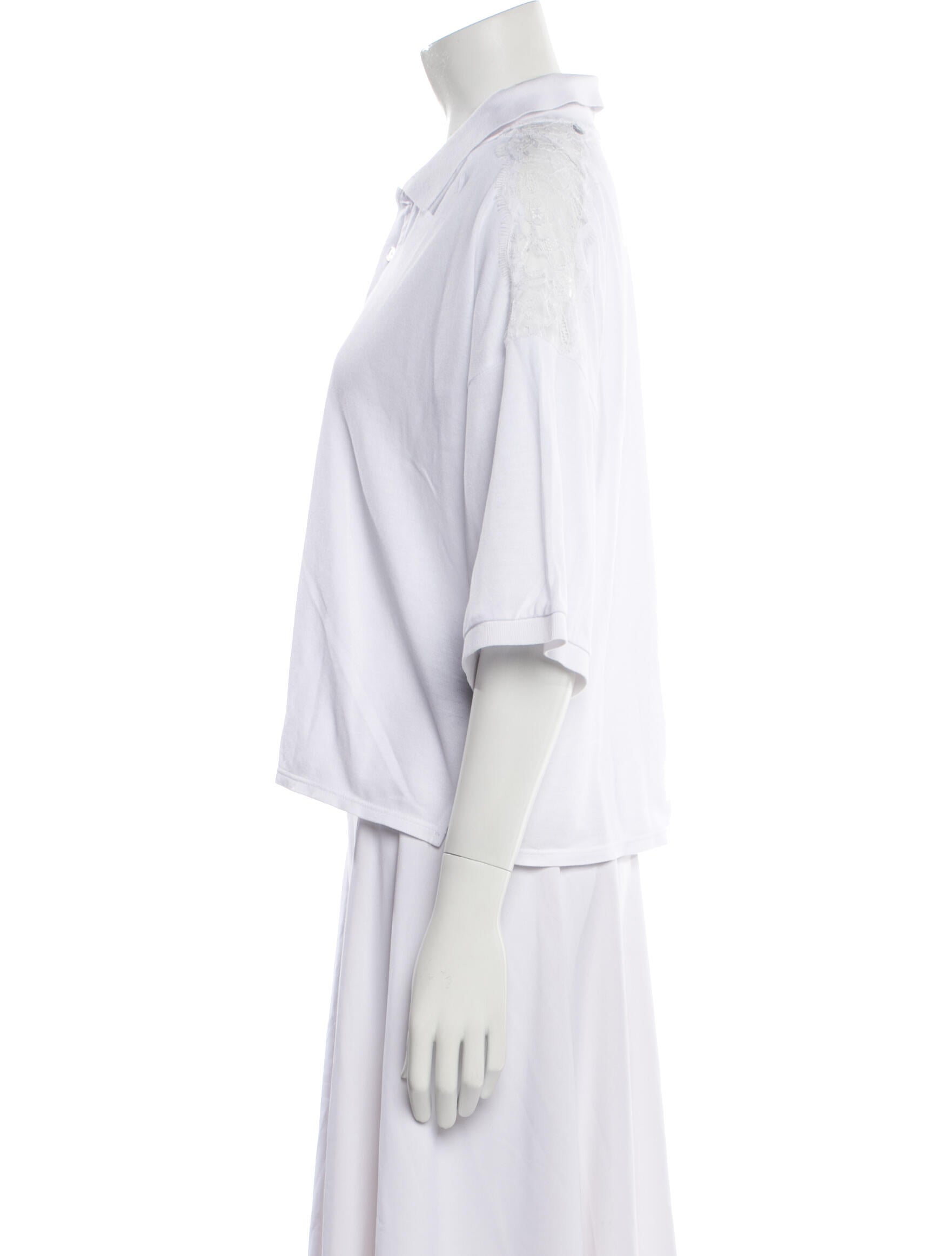 The Kooples Sport Three-Quarter Sleeve Polo