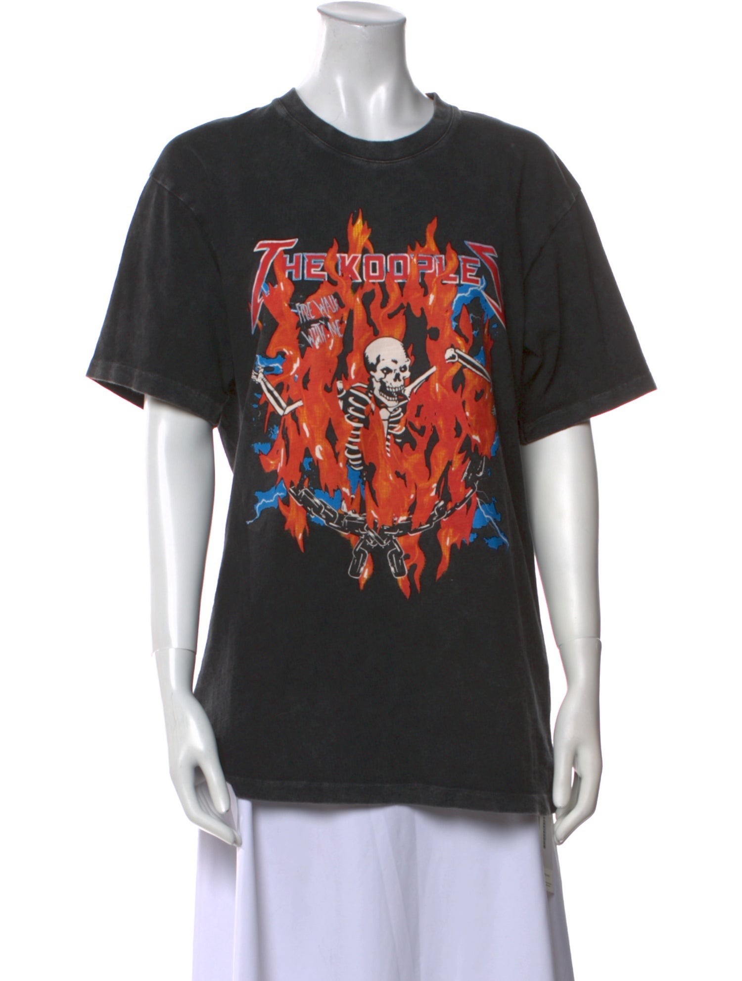 The Kooples Sport Graphic Print Crew Neck T-Shirt