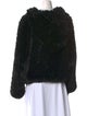 The Kooples Sport Faux Fur Crew Neck Sweater