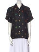 Kirin Peggy Gou Printed Short Sleeve Button-Up Top