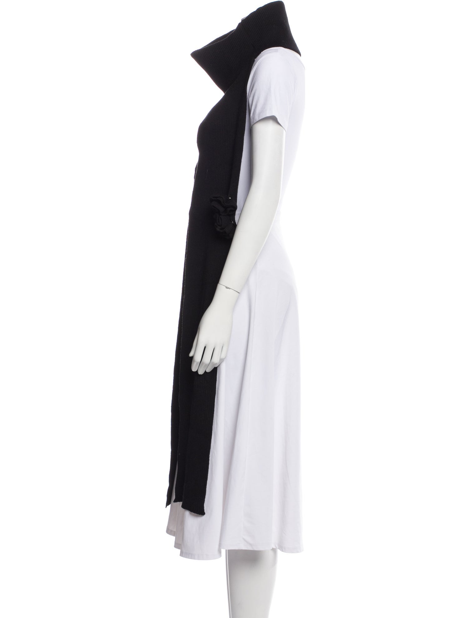 KOROBEYNIKOV Mock Neck Short Sleeve Tunic