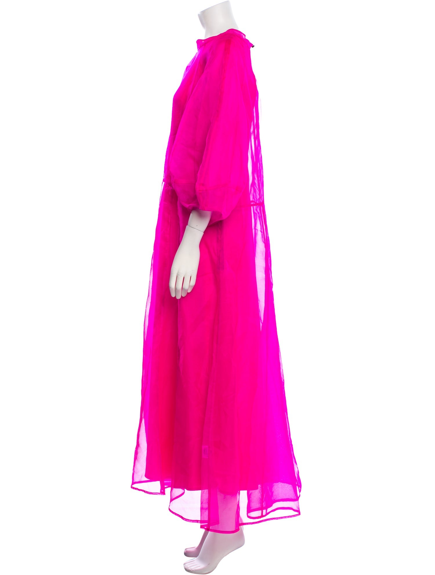 Kamperett Silk Long Dress