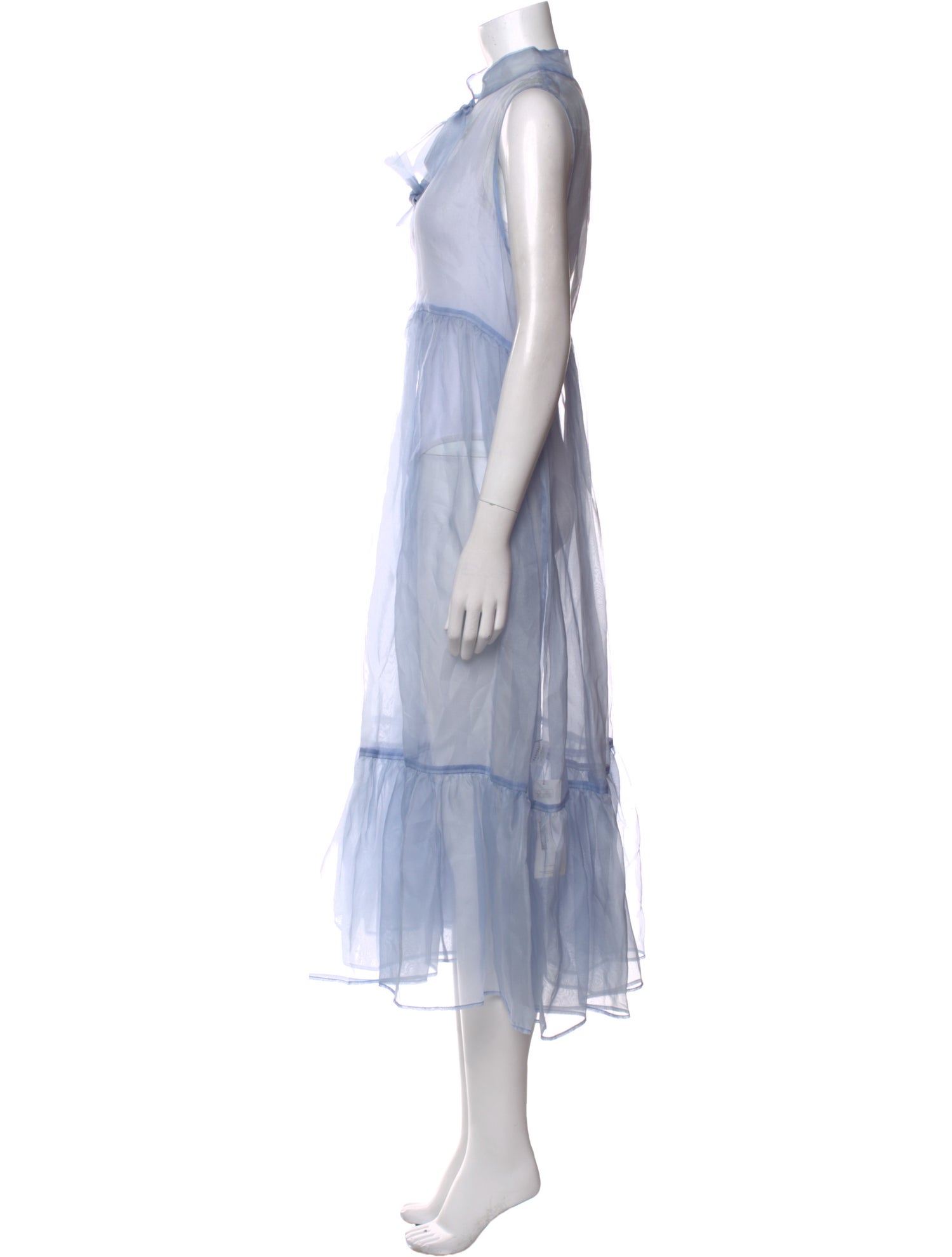 Kamperett Silk Long Dress