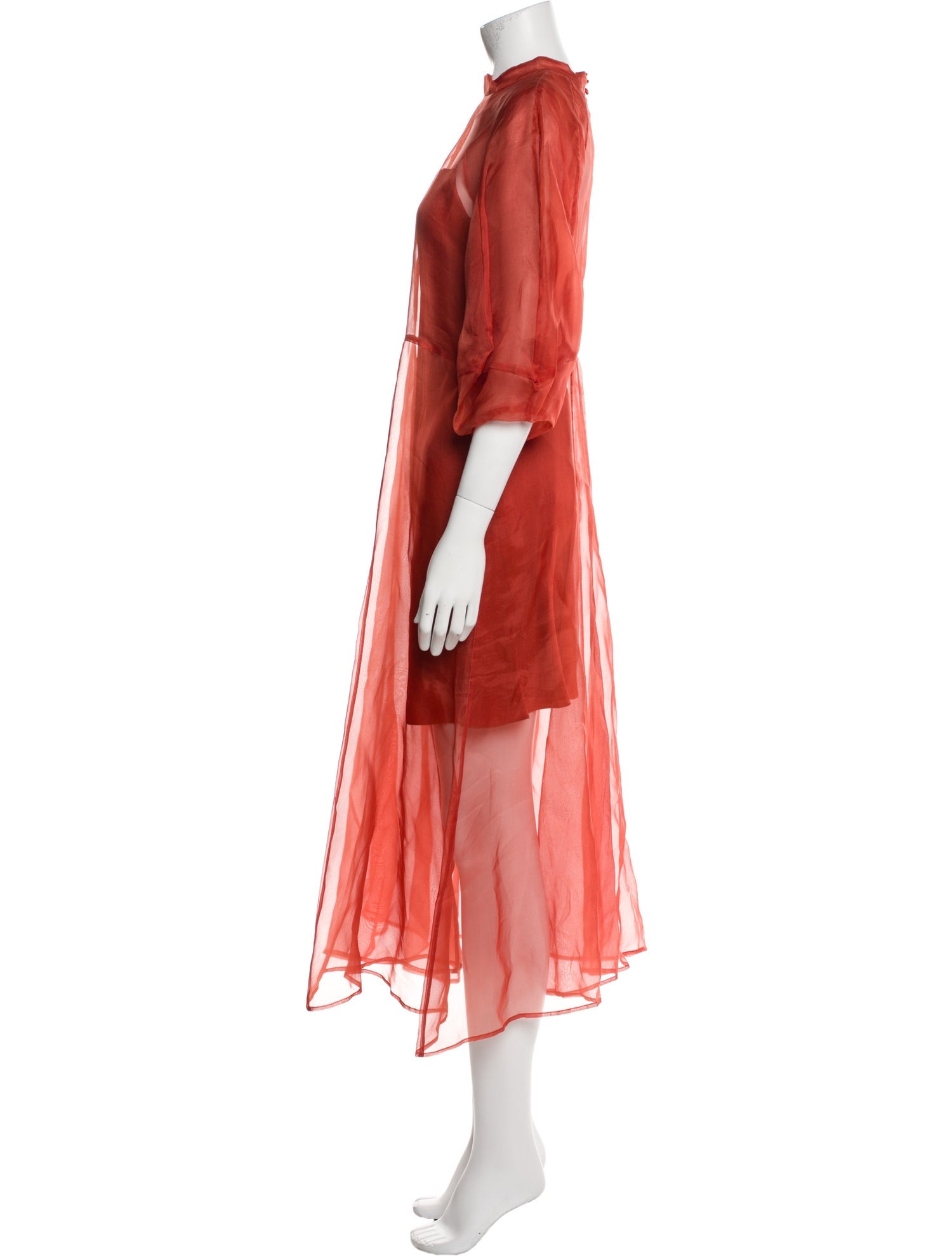 Kamperett Lace Pattern Mini Dress